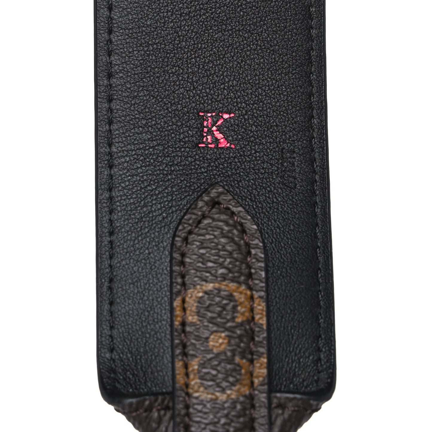 Monogram Bandouliere Shoulder Strap Black