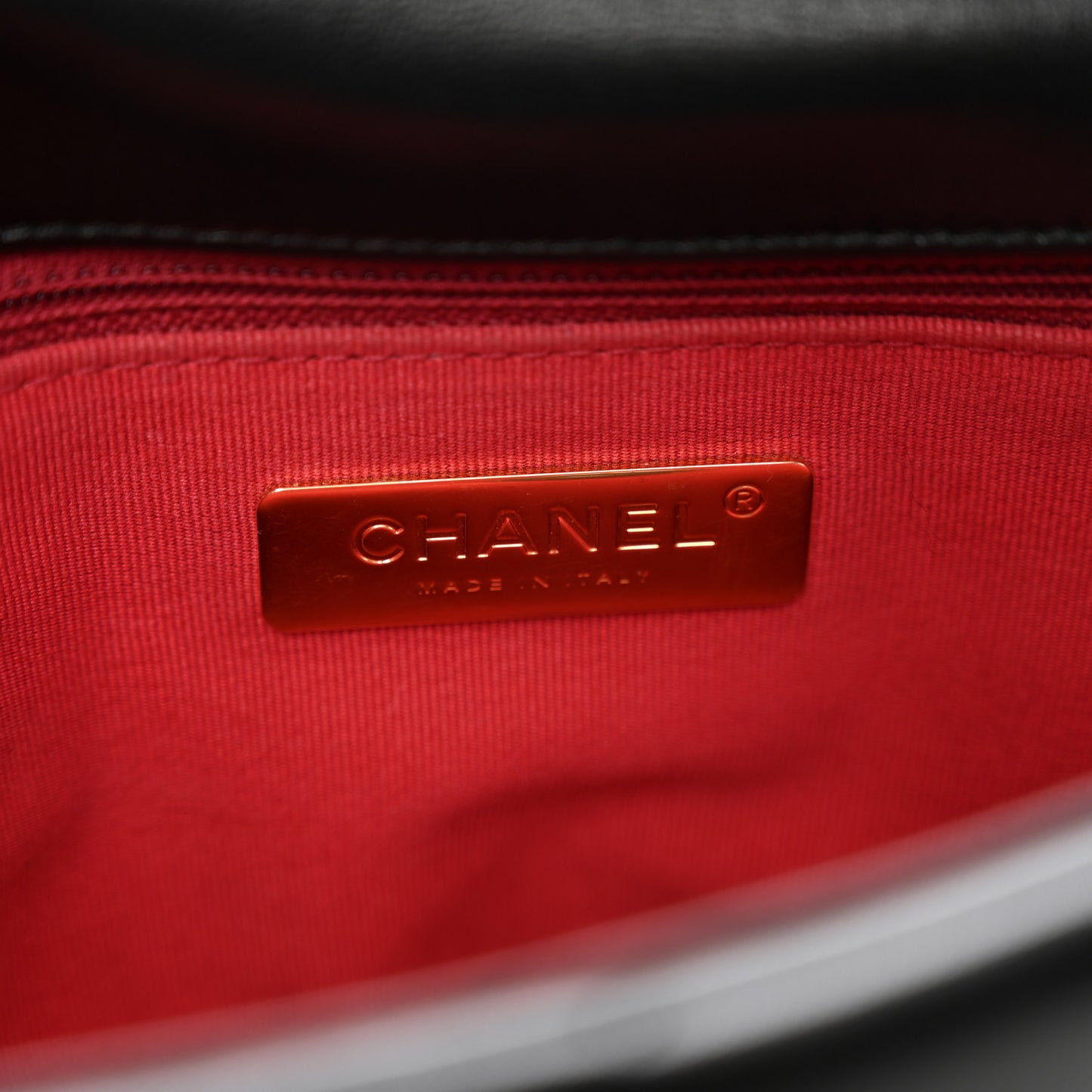 Lambskin Quilted Medium Chanel 19 Flap Black