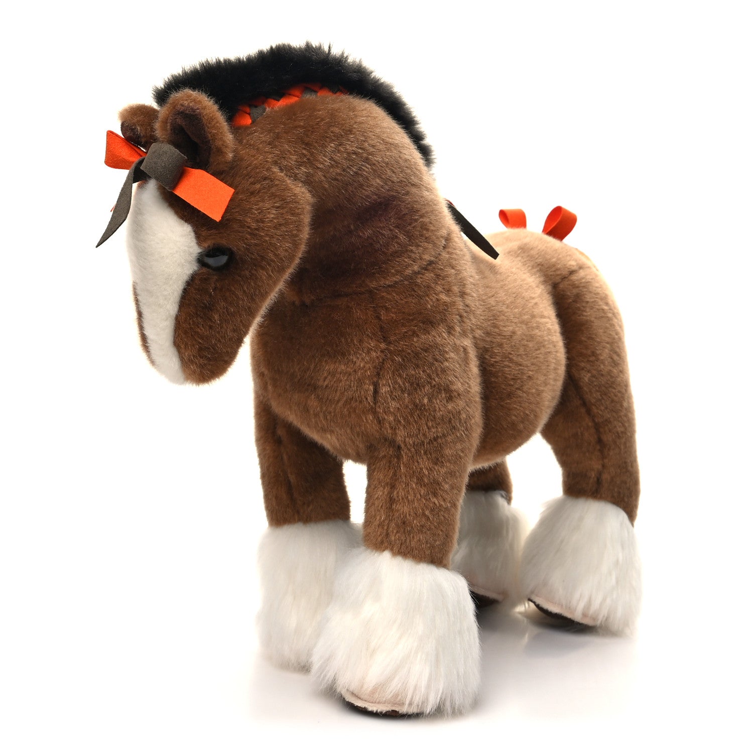 Hermes Fabric Large Hermy The Horse Plush Toy 1 of 7