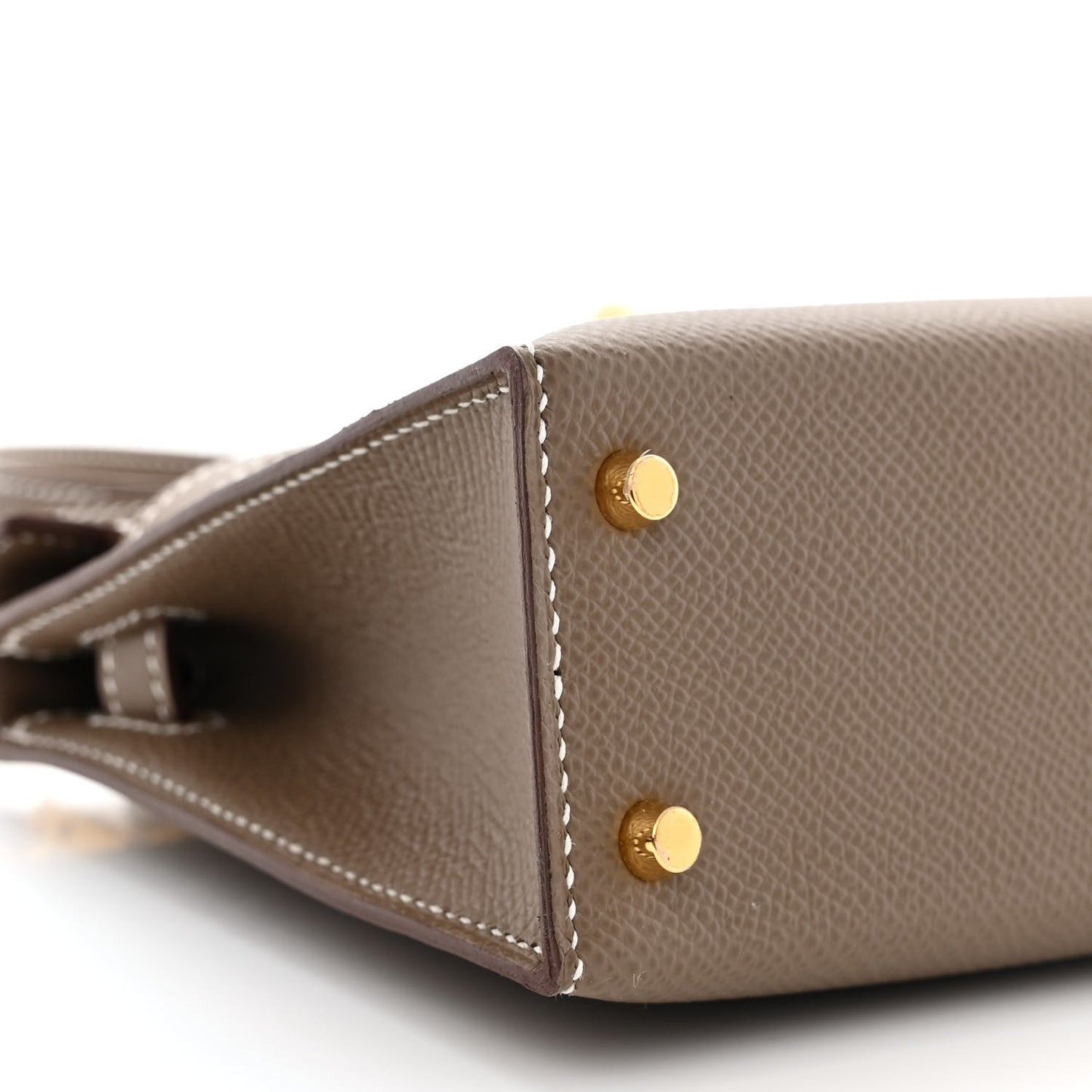 Epsom Mini Kelly Sellier 20 Etoupe
