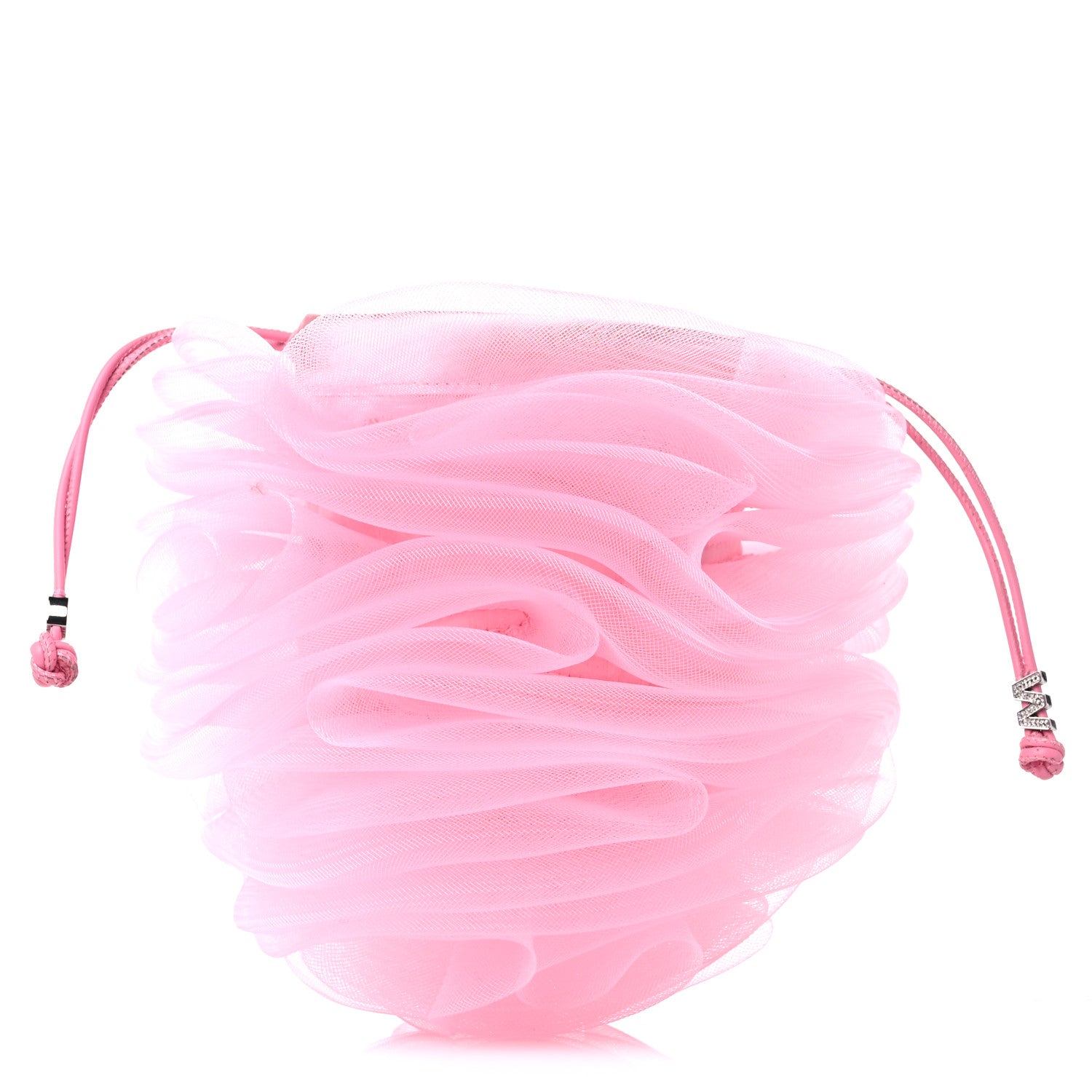 Alexander Wang Tulle Mesh Pom Bag Cradle Pink 1 of 9