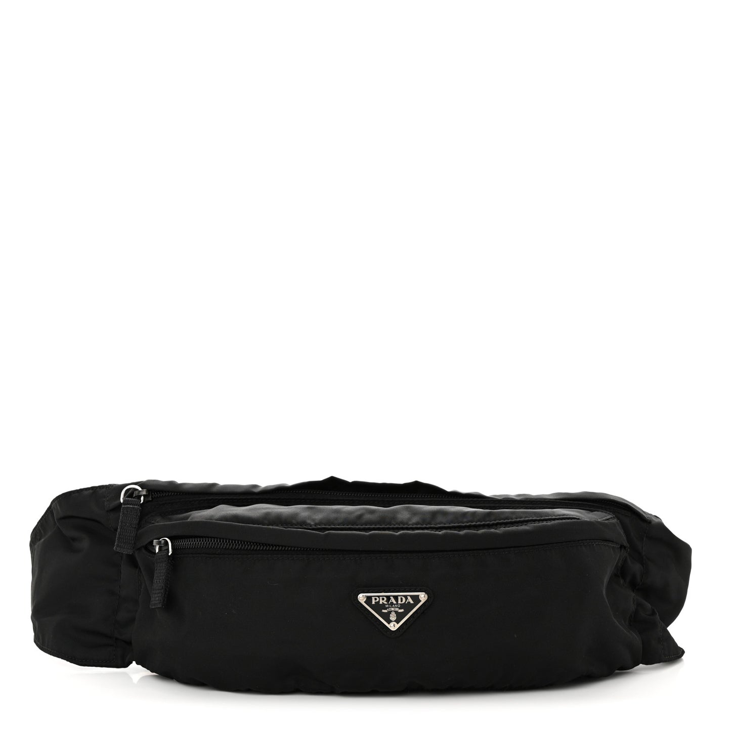 Tessuto Nylon Montagna Belt Bag Black