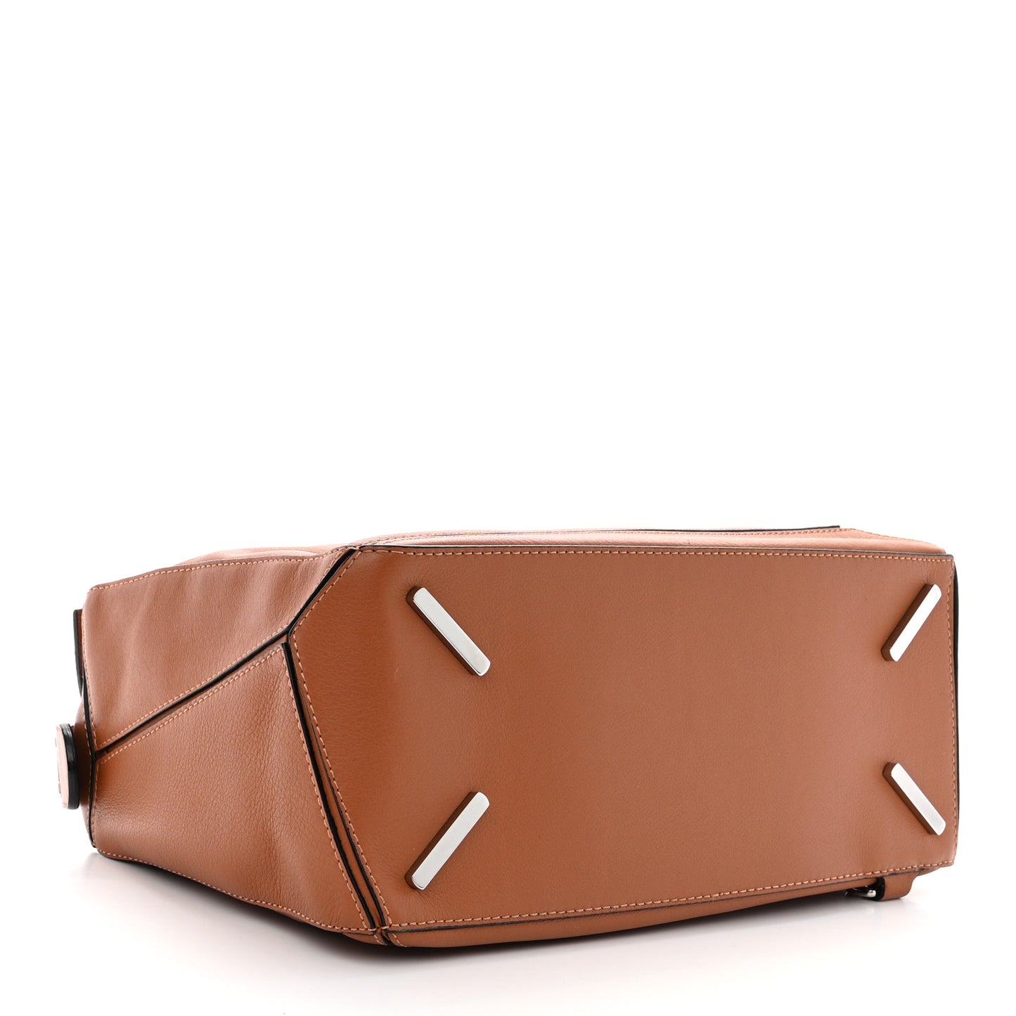 Calfskin Medium Puzzle Bag Tan