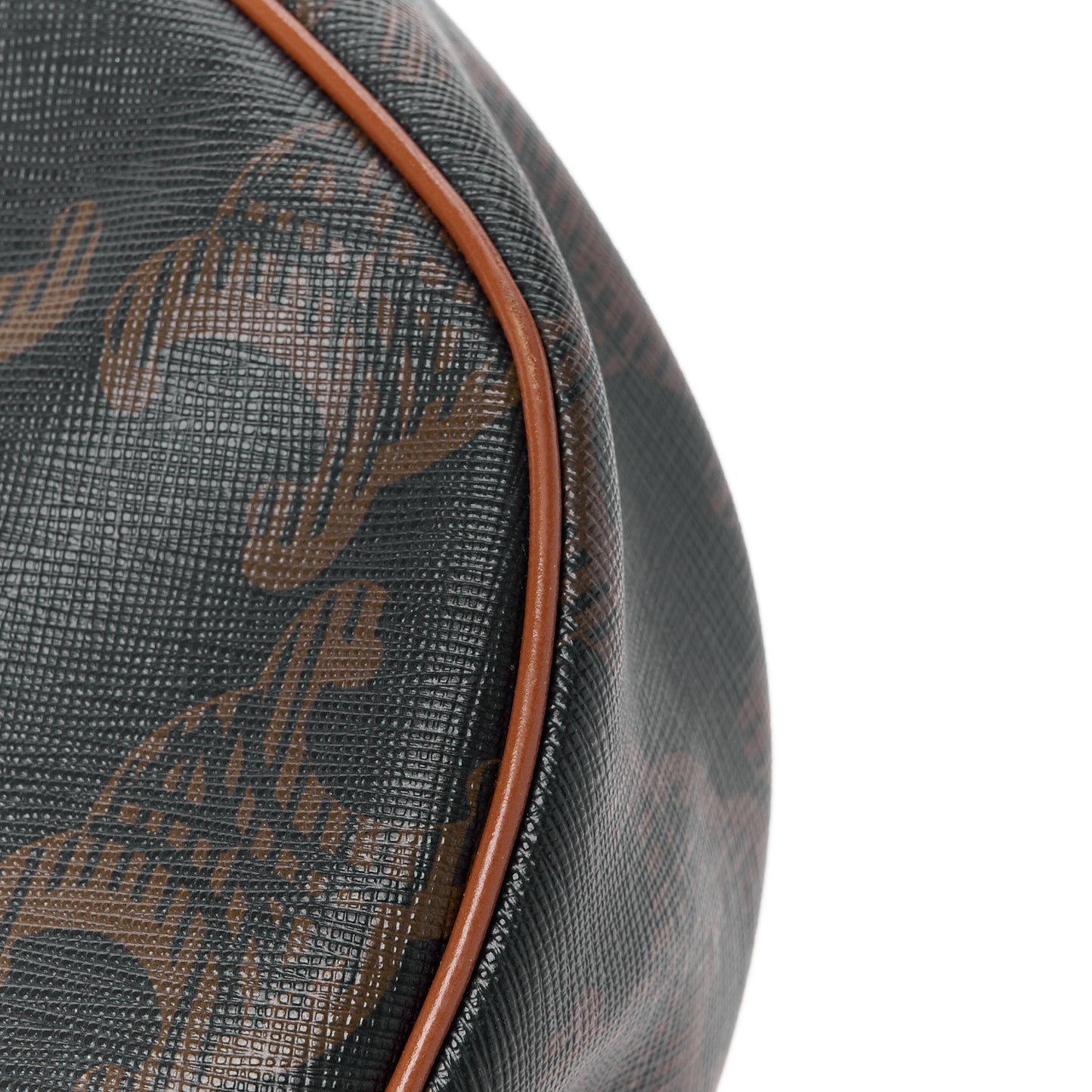 Triomphe Canvas XL Calfskin Ava Triomphe Shoulder Bag Tan