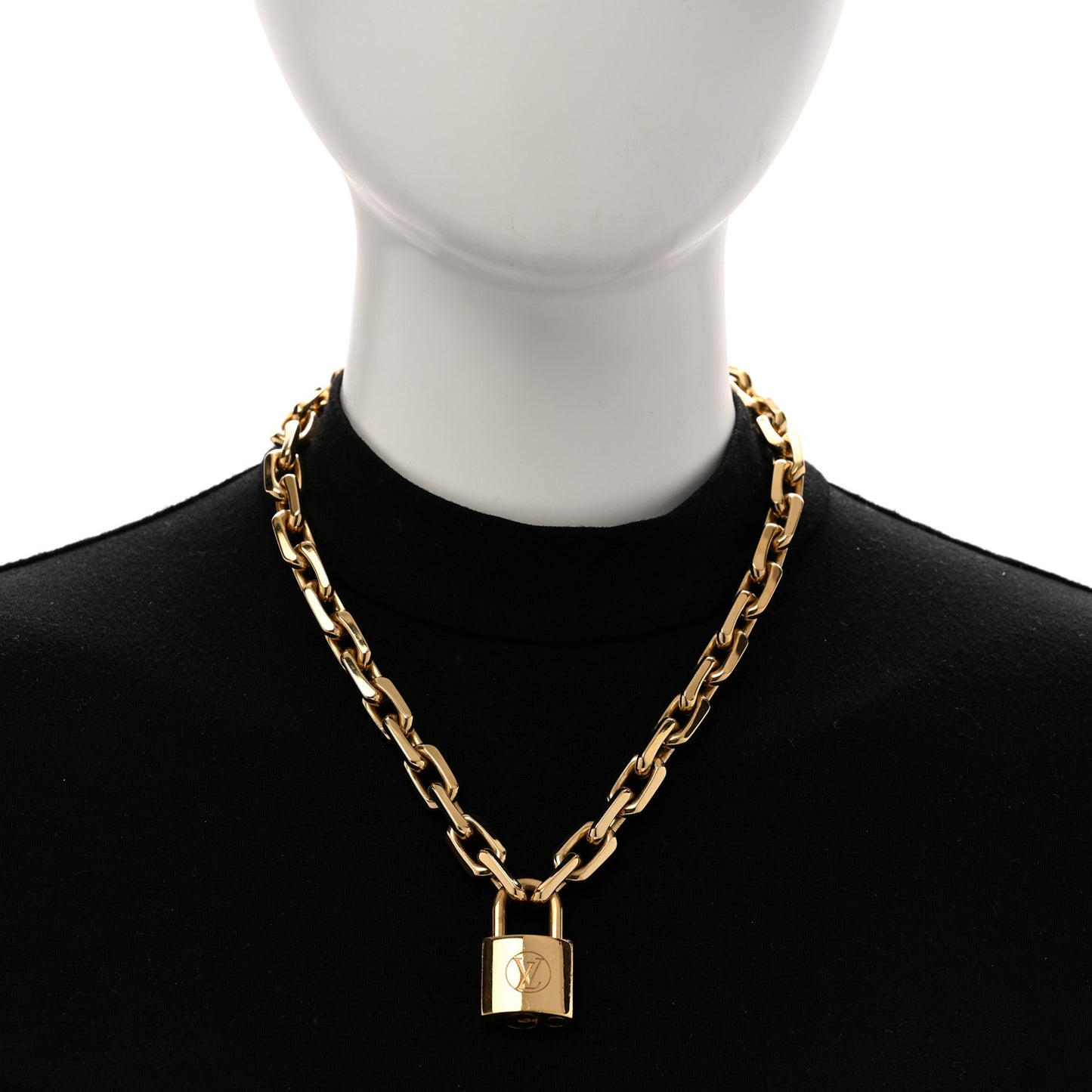 LV Edge Necklace Cadenas Gold