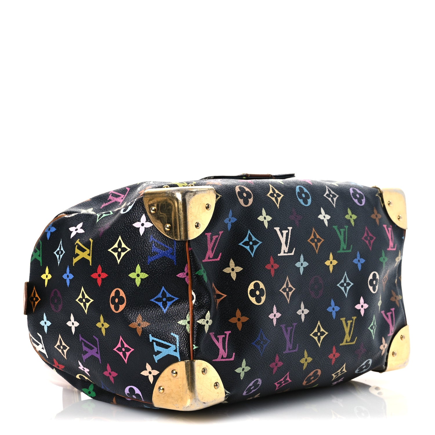Louis Vuitton Monogram Multicolor Speedy 30 Black 4 of 13
