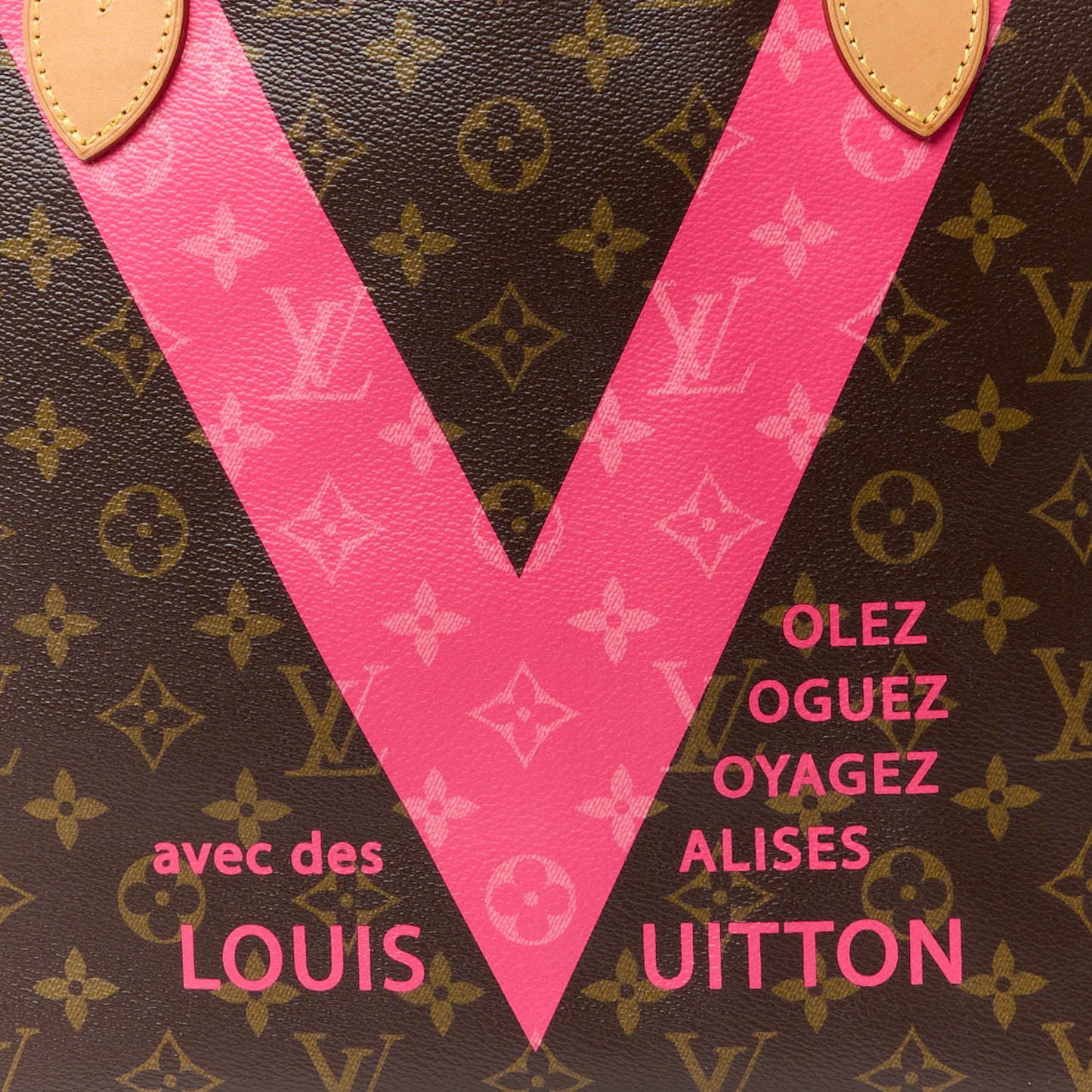 Monogram V Neverfull MM Grenade