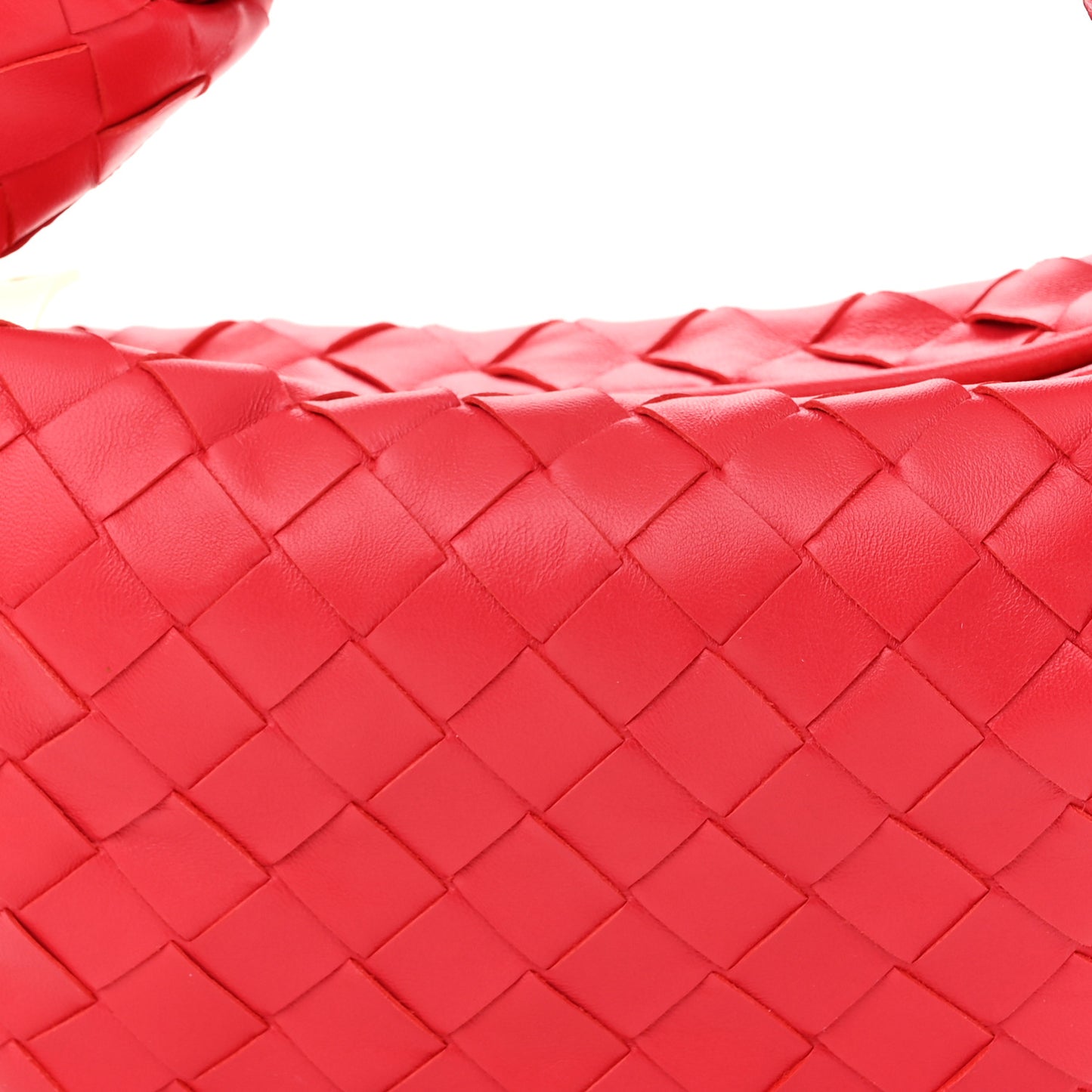 Nappa Intrecciato Mini Jodie Red