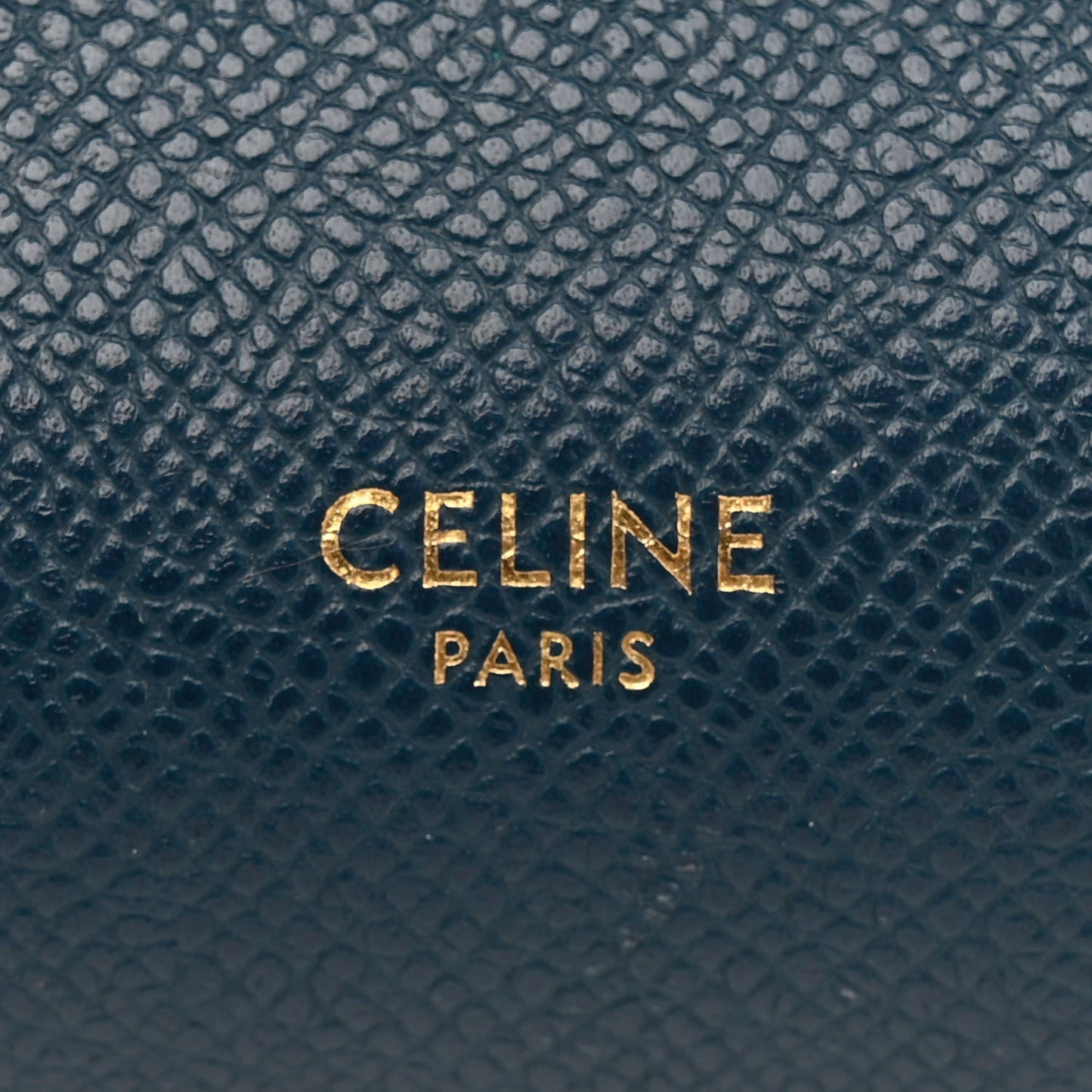 Baby Grained Calfskin Nano Belt Bag Abyss Blue