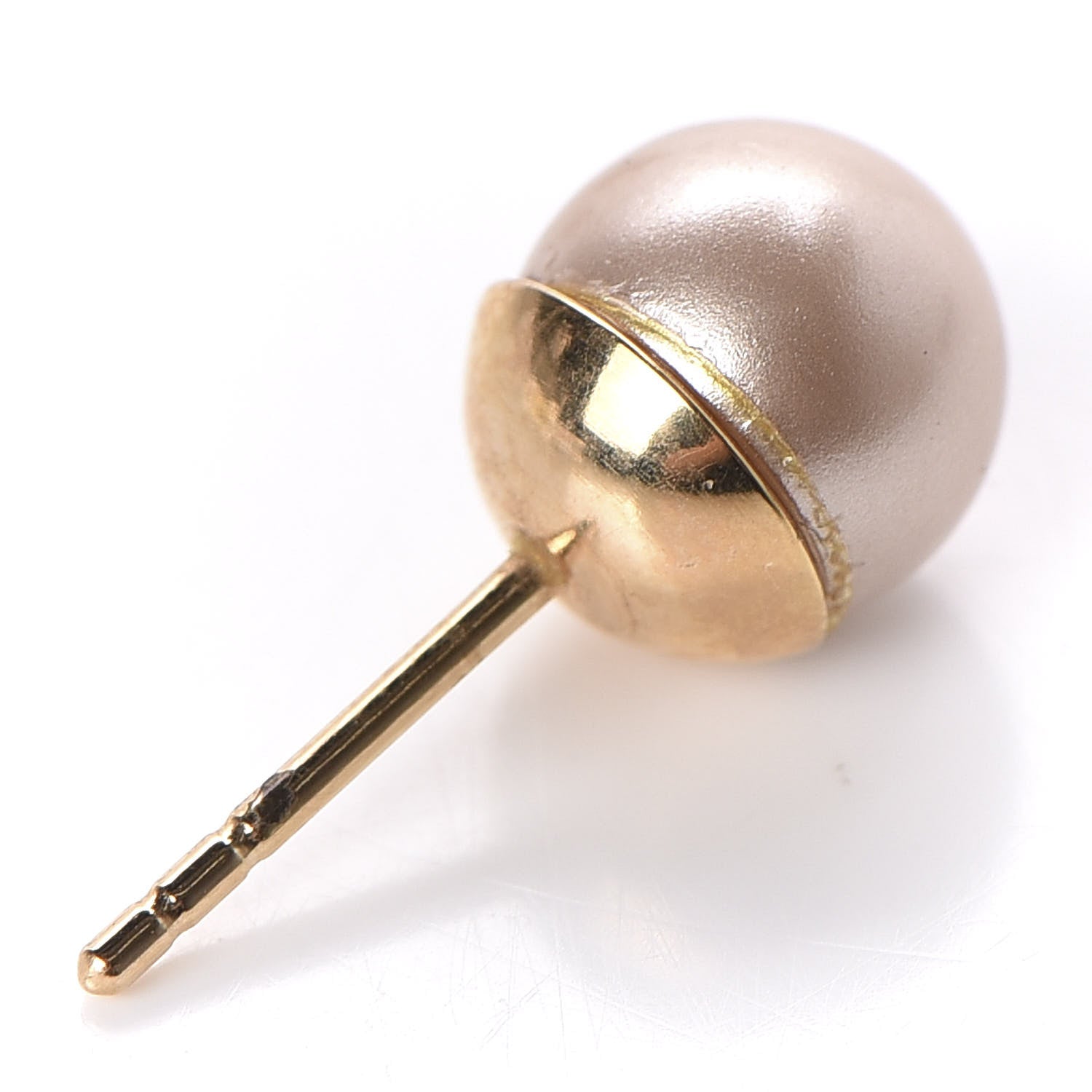 Christian Dior Pearl Mise En Dior Tribal Earrings Pink 6 of 6