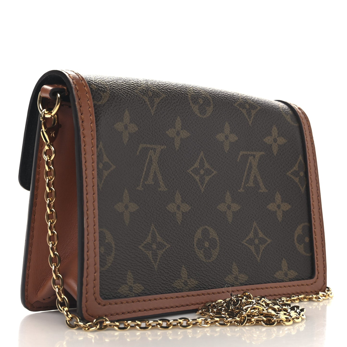 Reverse Monogram Dauphine Chain Wallet