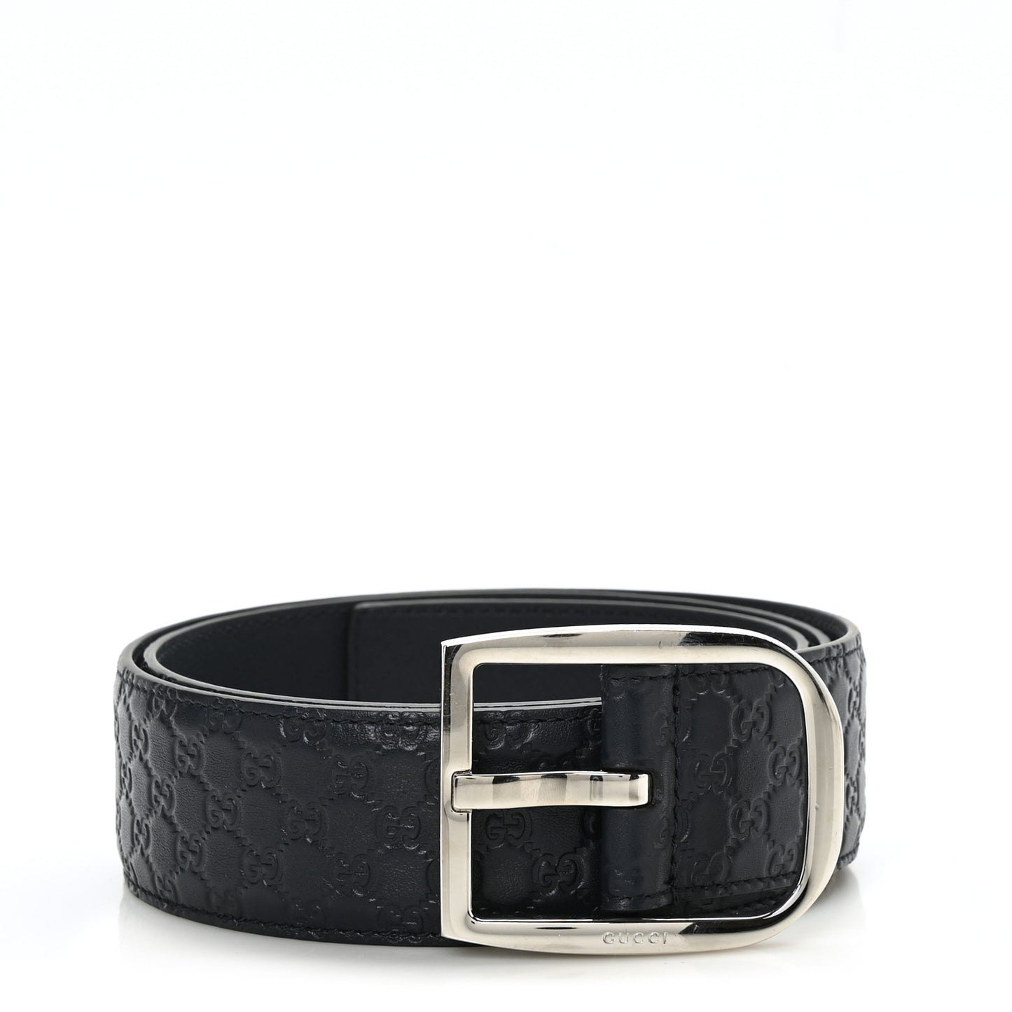 Soft Microguccissima 40mm Belt 80 32 Black