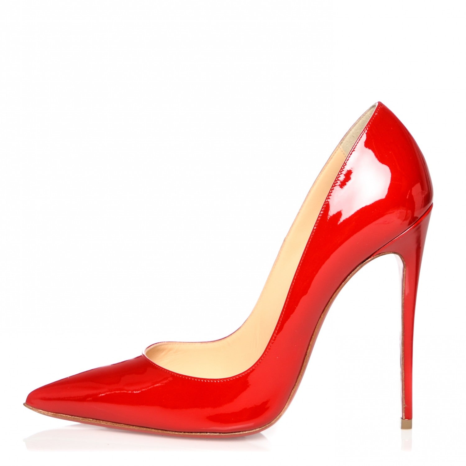 Christian Louboutin Patent So Kate 120 Pumps 39.5 Red 191584