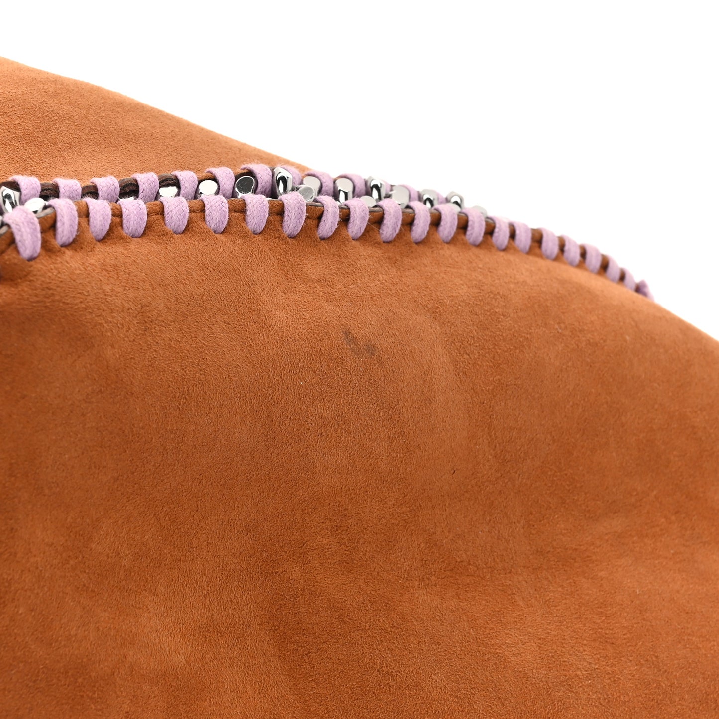 Shaggy Deer Falabella Reversible Tote Lilac Brown