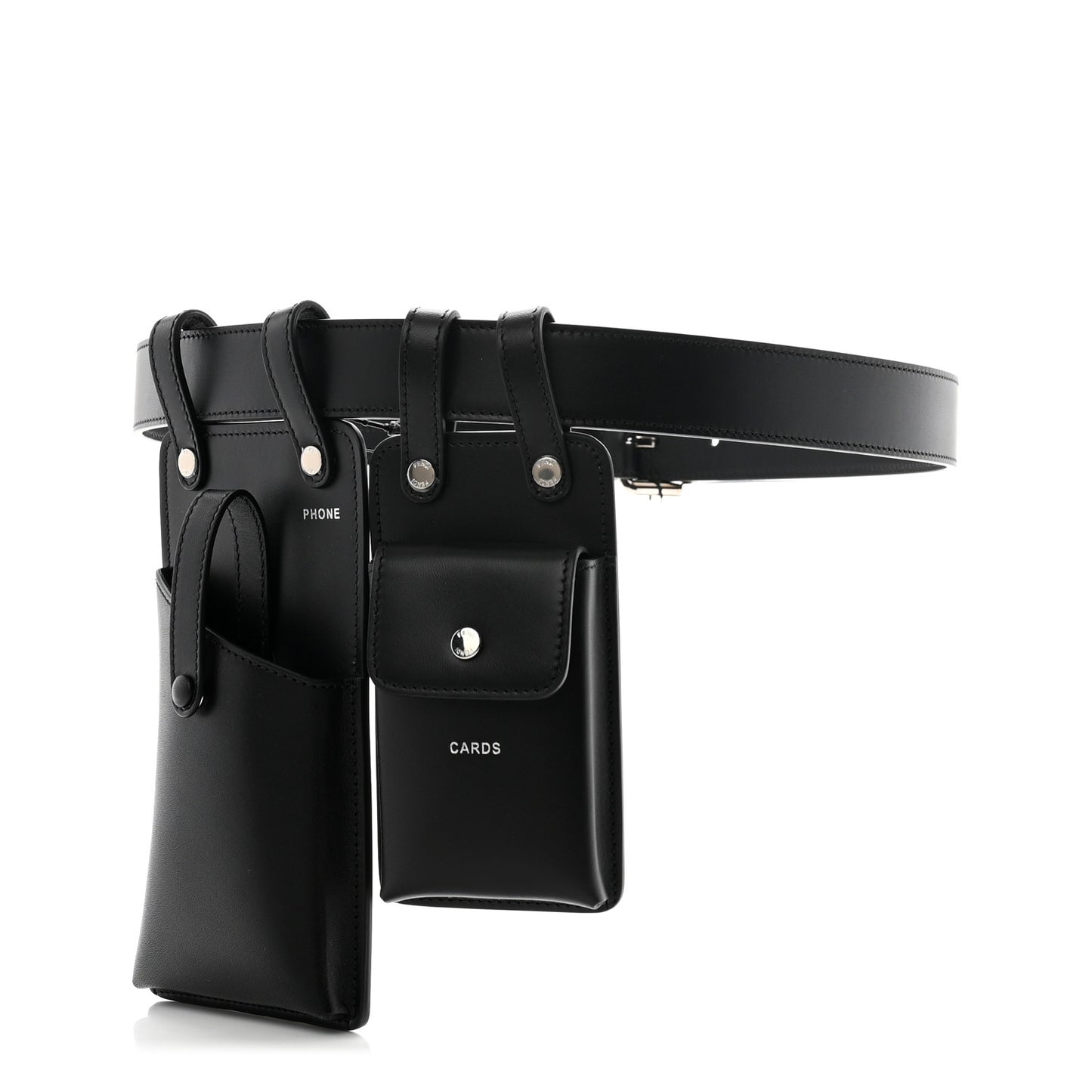 Vitello Glacier Utility Belt Pouch Black