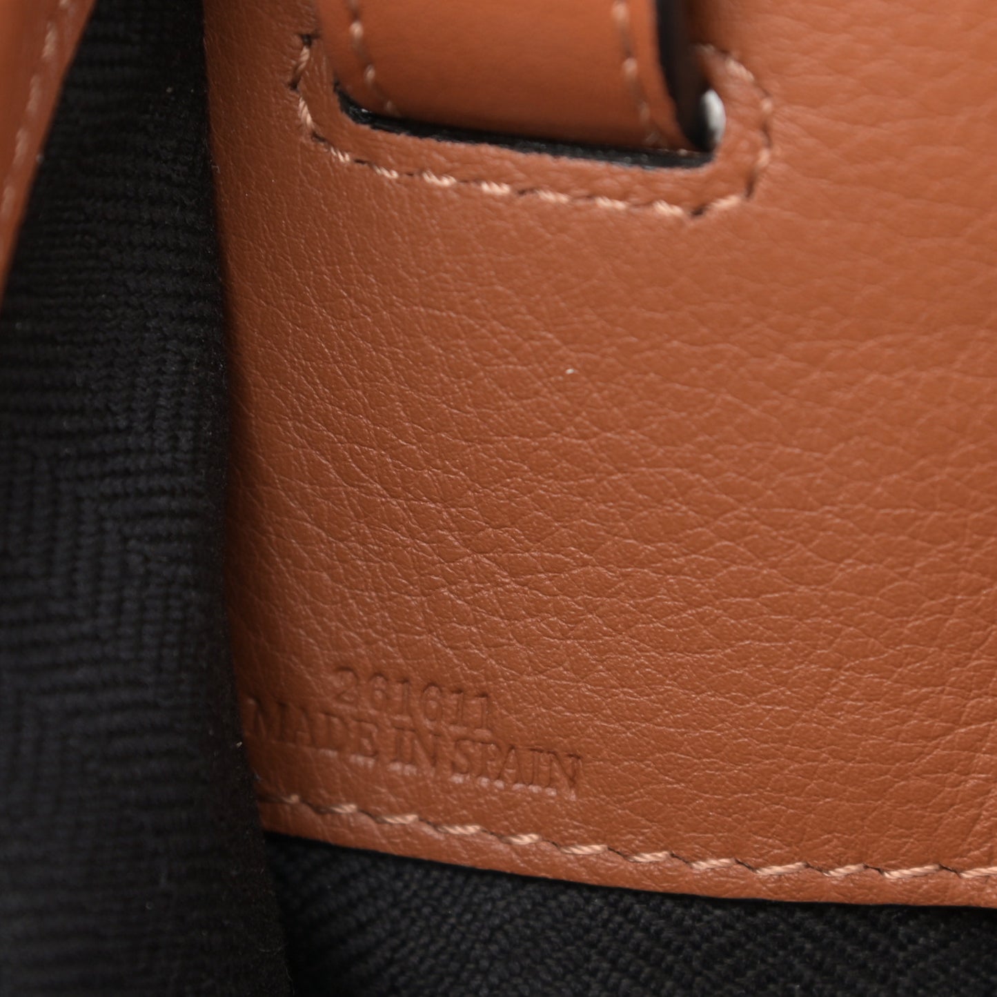 Calfskin Small Hammock Shoulder Bag Tan