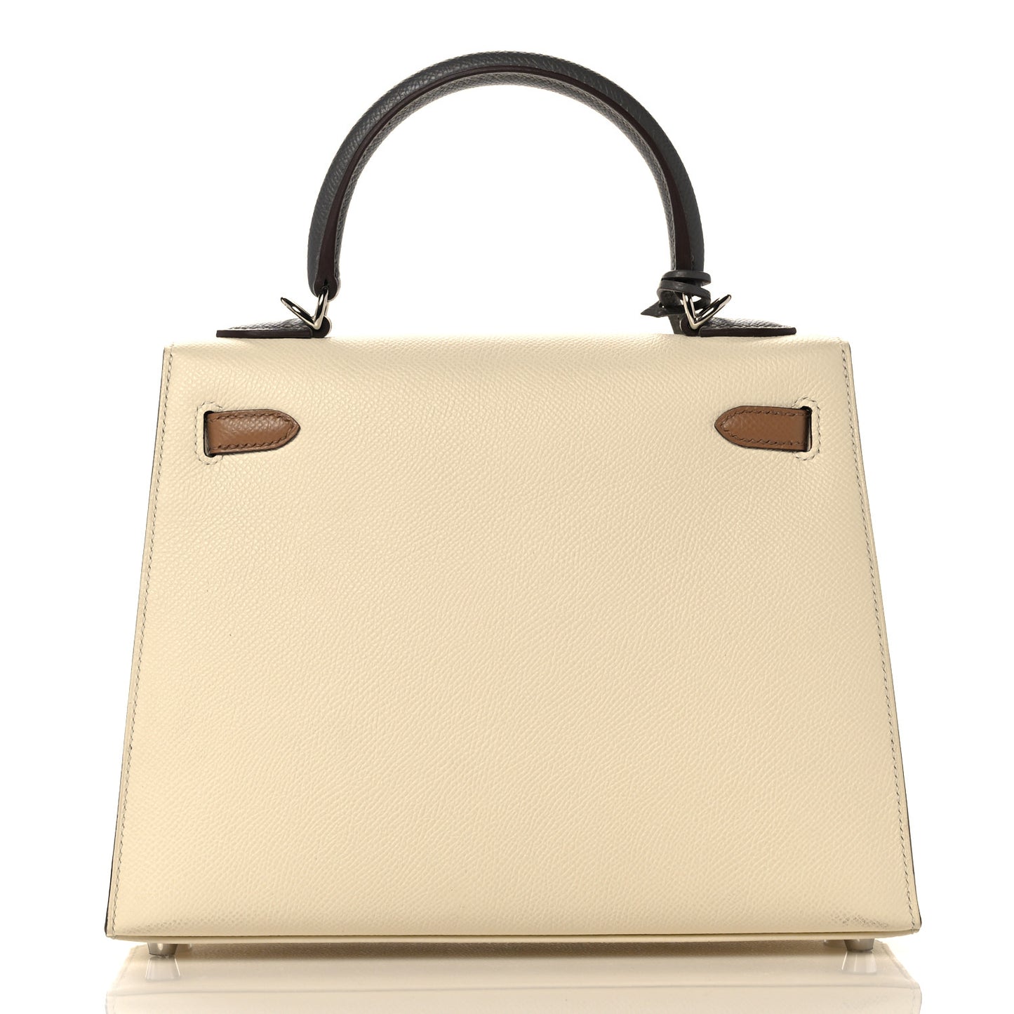 Epsom Tri-Color Kelly Sellier 25 Nata Chai Gris Meyer