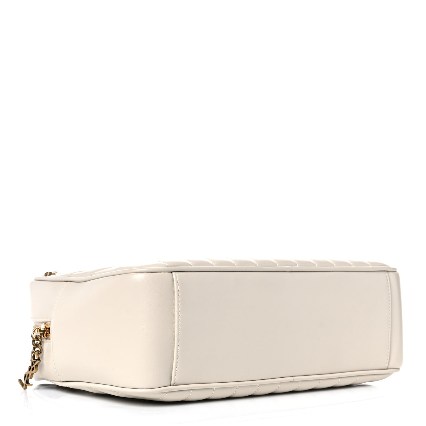 Calfskin Matelasse Joan Camera Bag Crema Soft