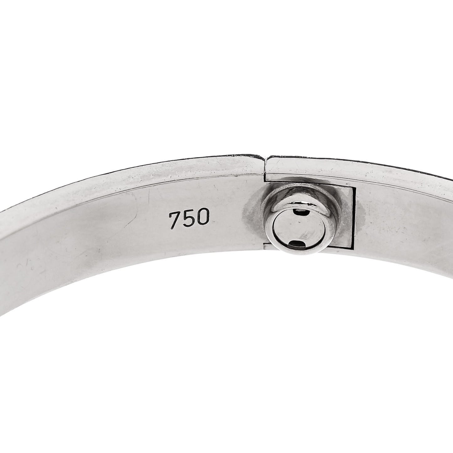 18K White Gold LOVE Bracelet 18