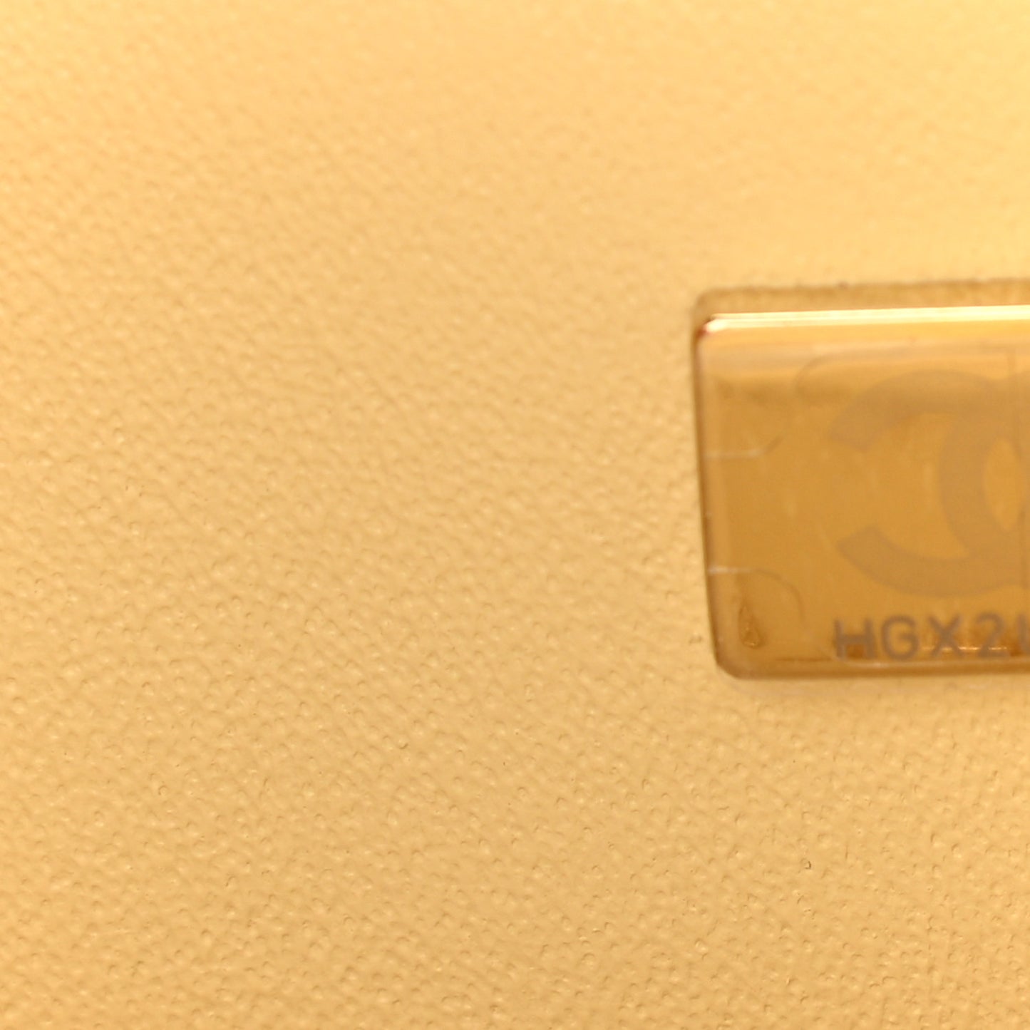 Tweed Quilted Mini Rectangular Flap Yellow Black