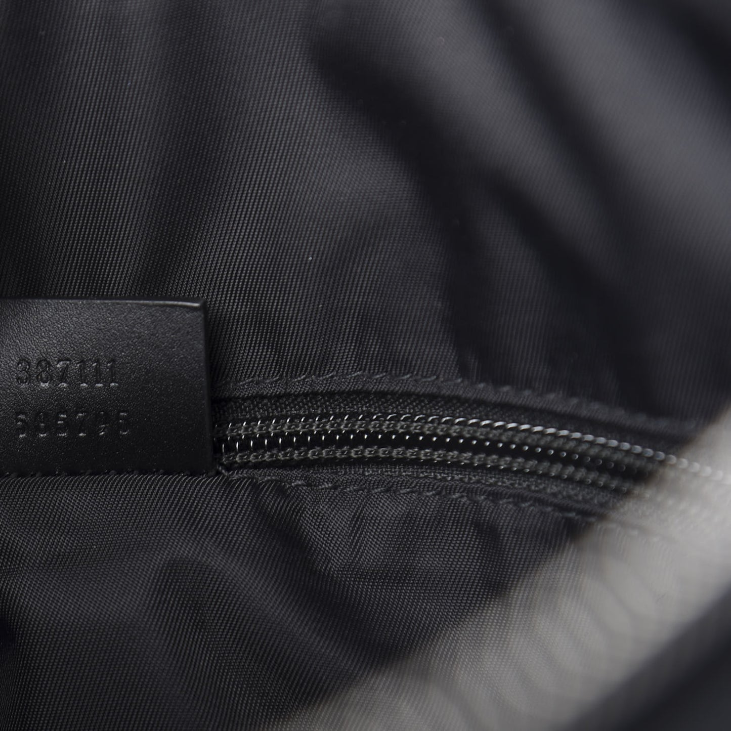 GG Supreme Monogram Web Messenger Bag Black