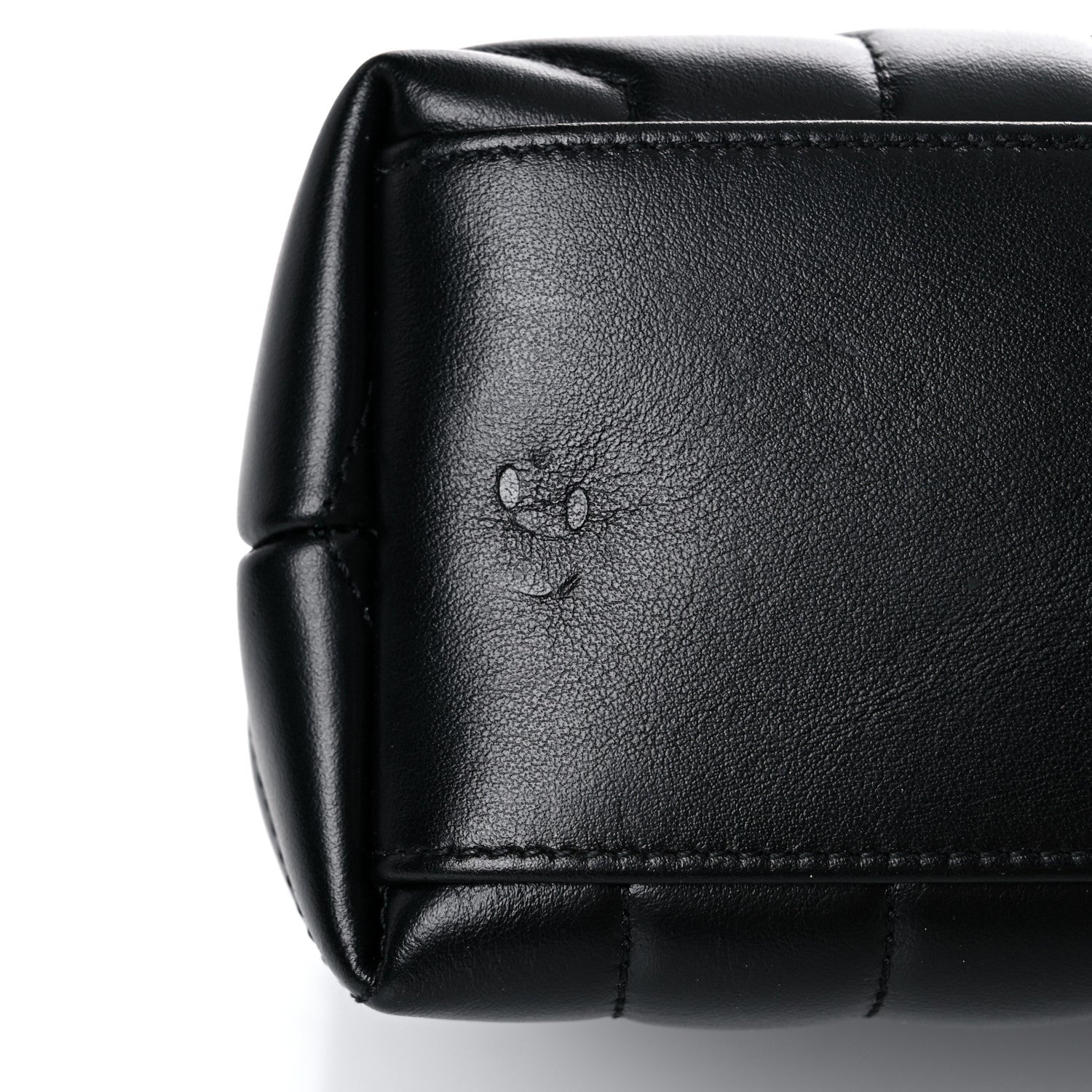 Saint Laurent Calfskin Y Quilted Monogram Small Loulou Chain Satchel Black 14 of 16