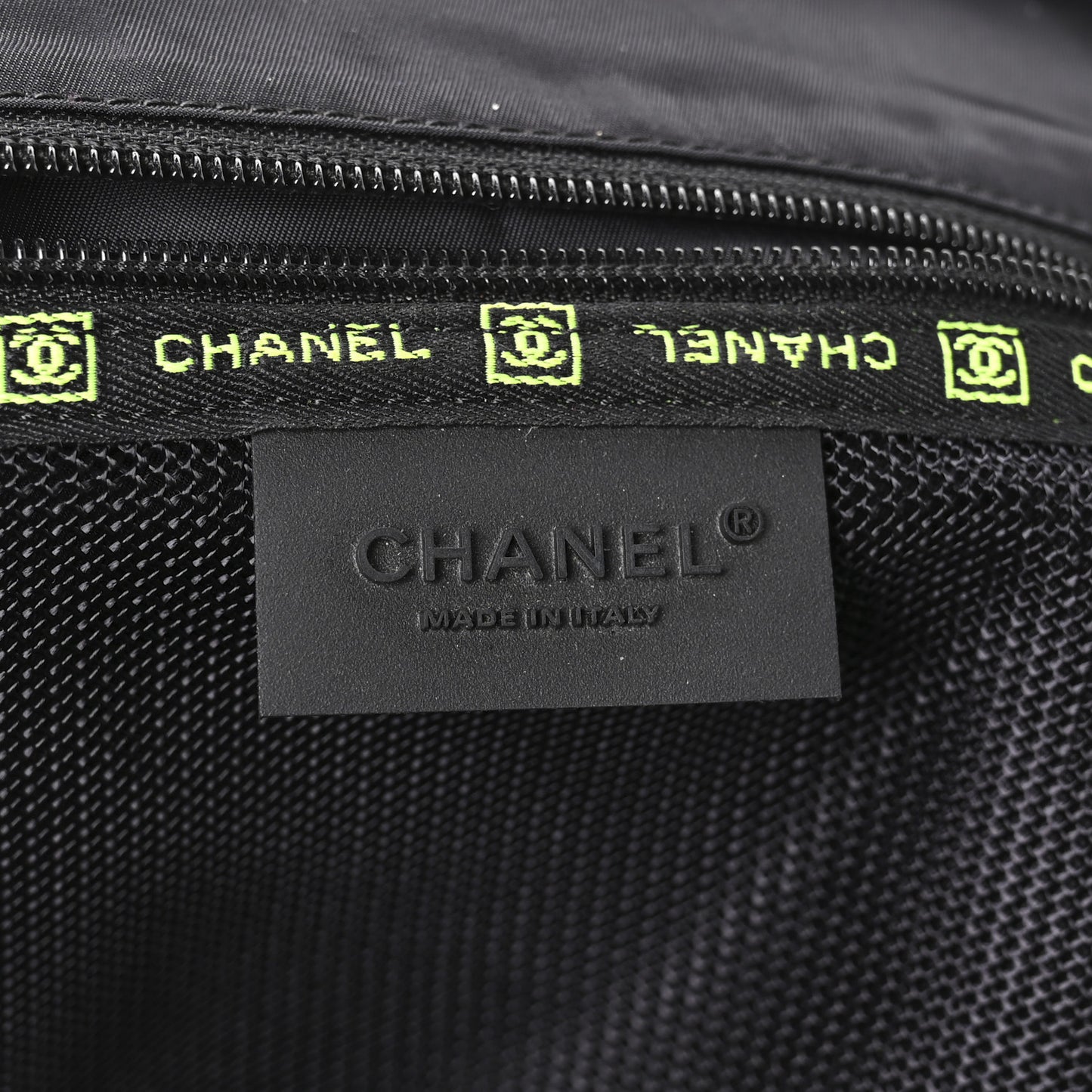 Nylon Sports Backpack Black