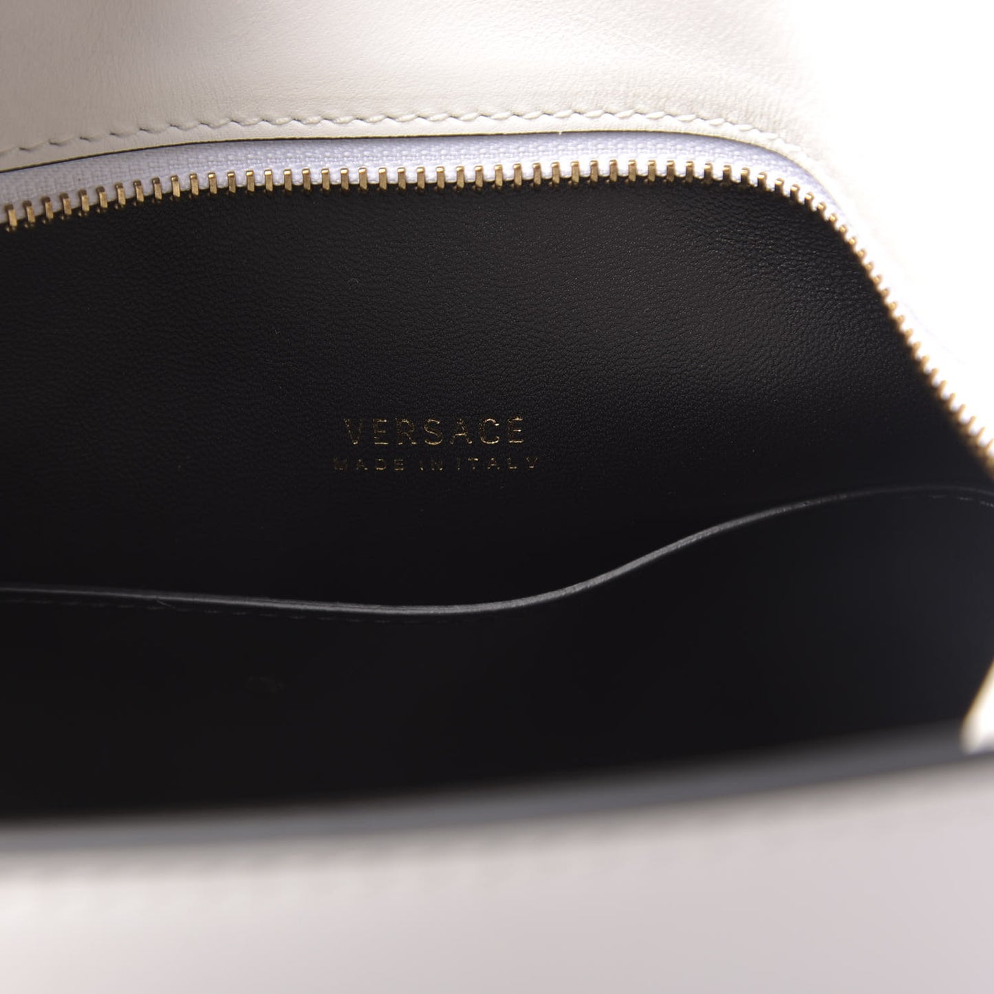 Vitello Large Virtus Bucket Bag Optical White