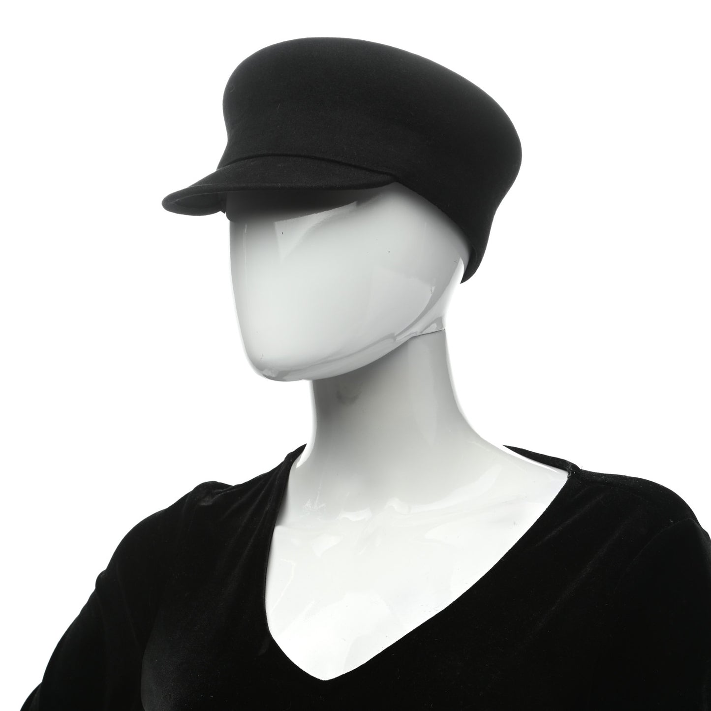 Felt Cap 58 Black