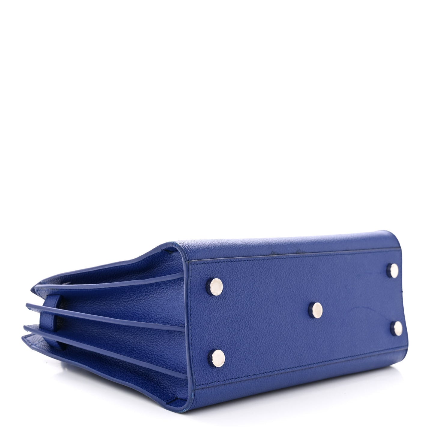Grained Calfskin Baby Sac De Jour Outremer