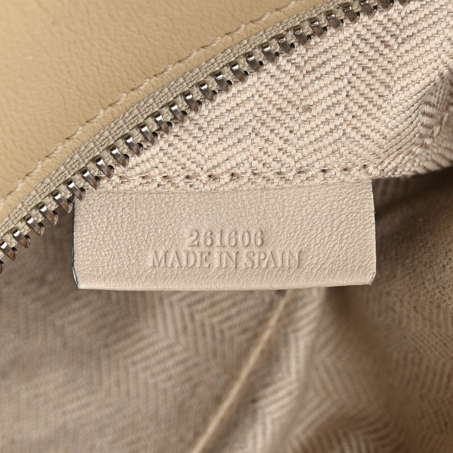 Calfskin Medium Puzzle Bag Piedra