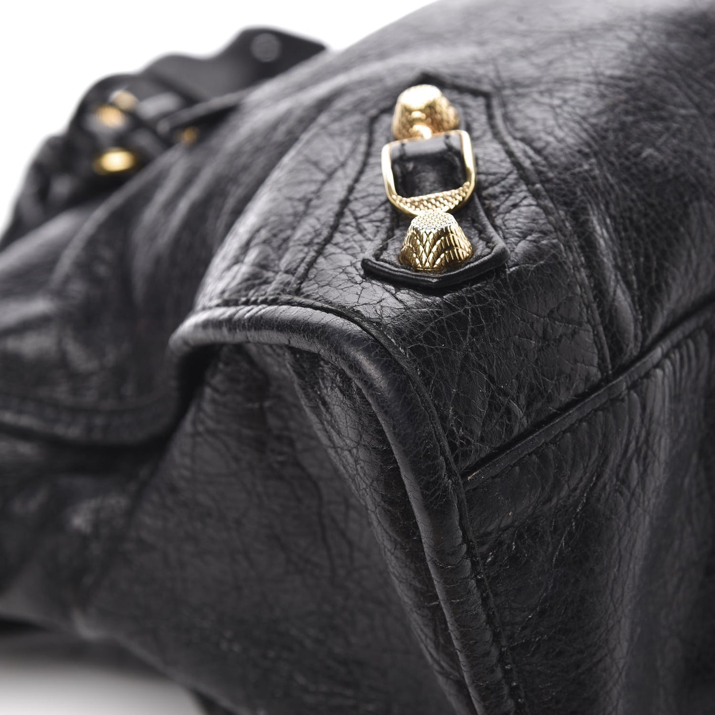 Agneau Giant 12 Gold Hardware City Black