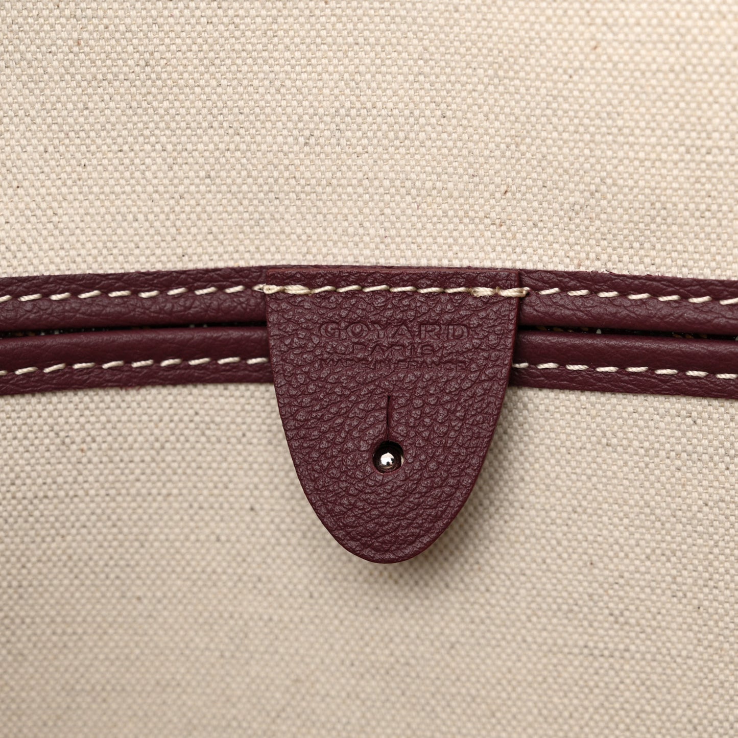 Goyardine Artois MM Burgundy