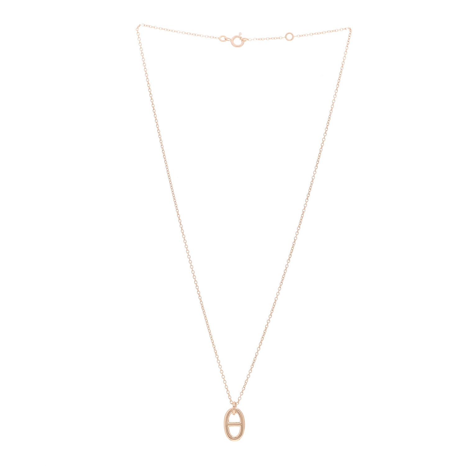 Hermes 18K Rose Gold PM Farandole Pendant Necklace 3 of 5
