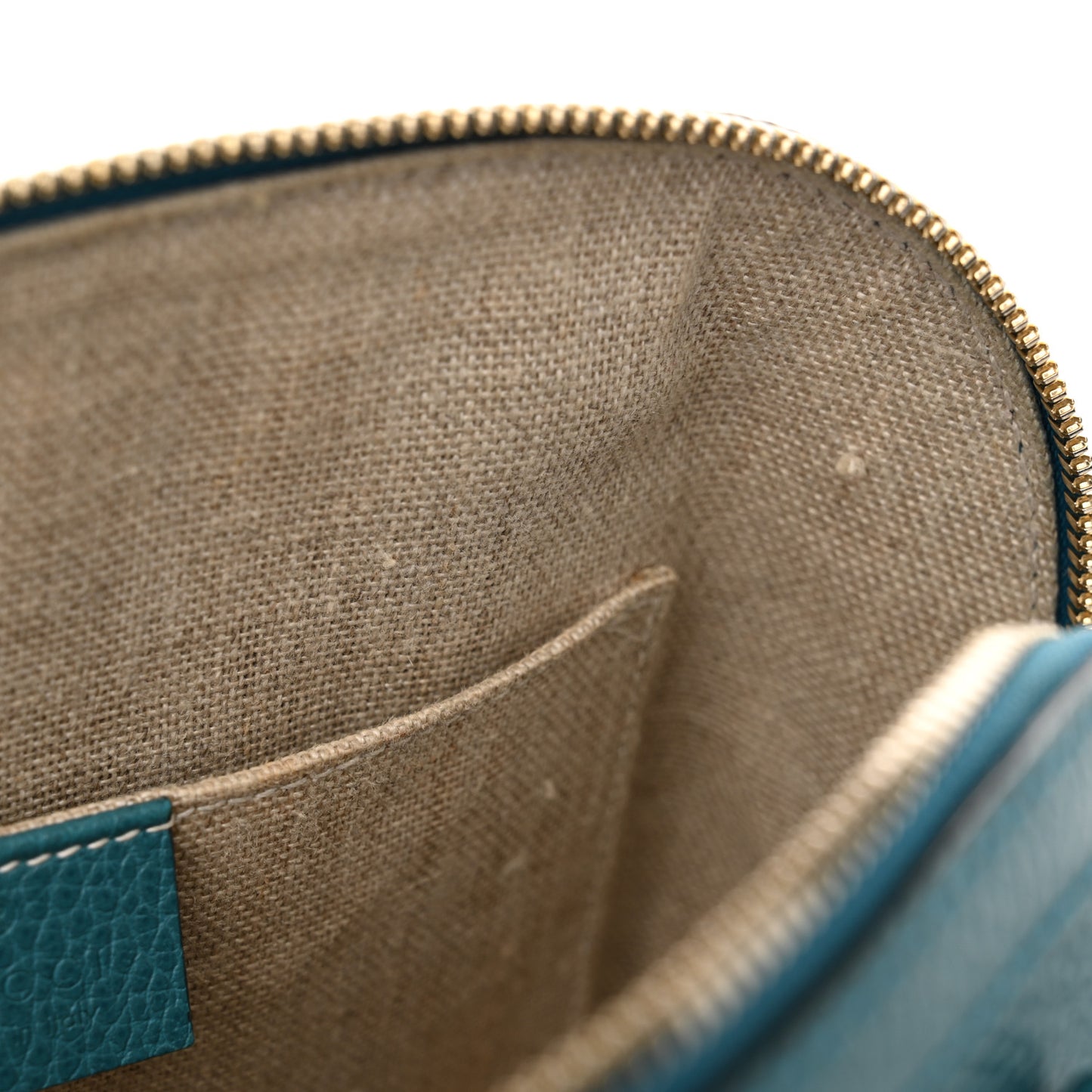 Dollar Calfskin Small GG Charm Dome Bag Cobalt