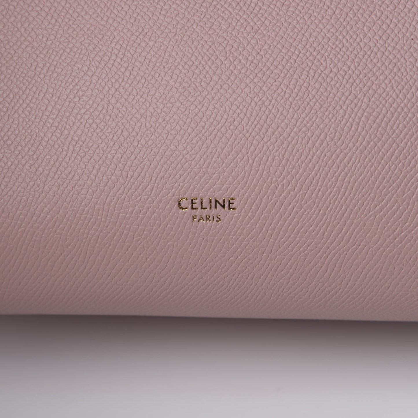 Baby Grained Calfskin Micro Belt Bag Vintage Pink
