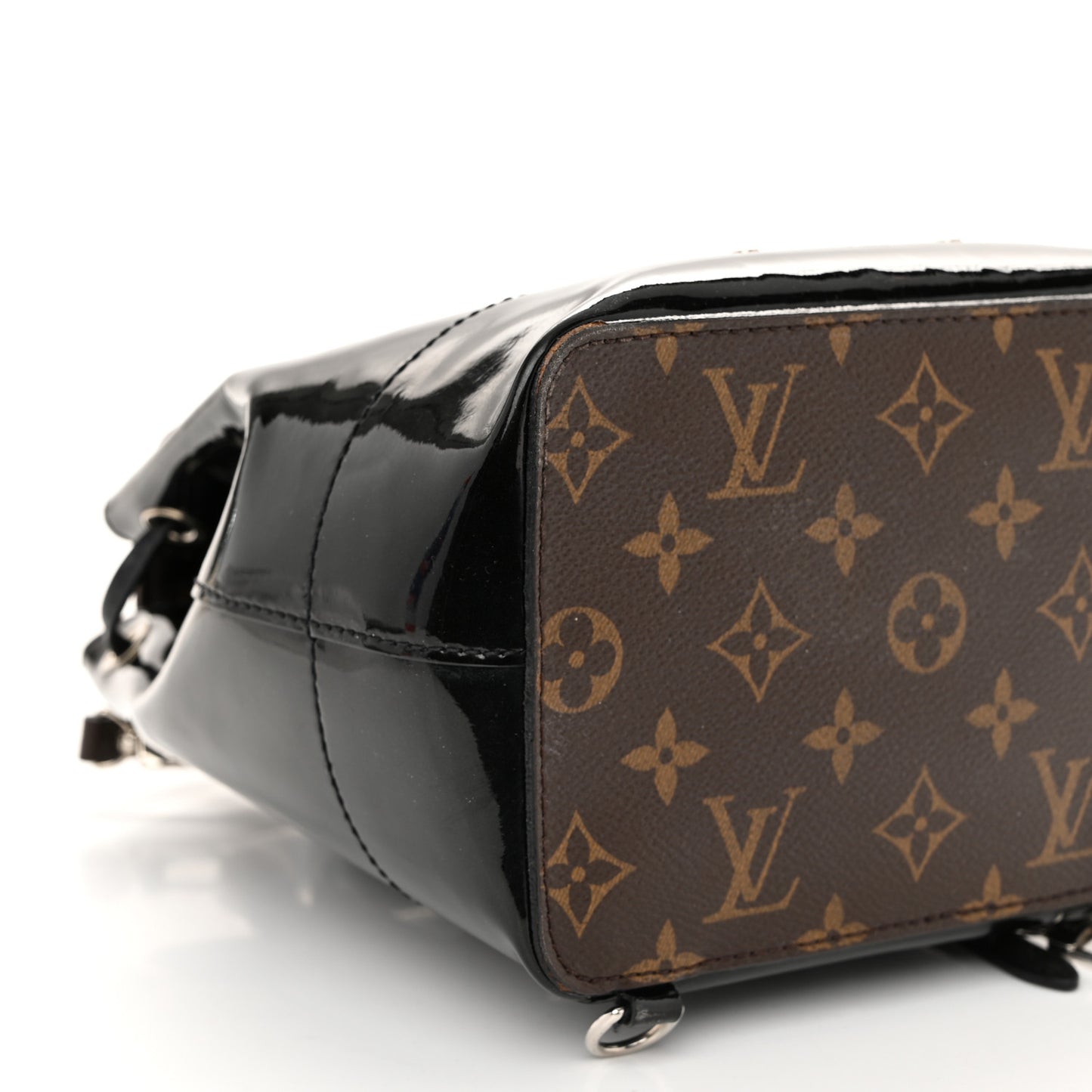 Patent Monogram Hot Springs Backpack Black