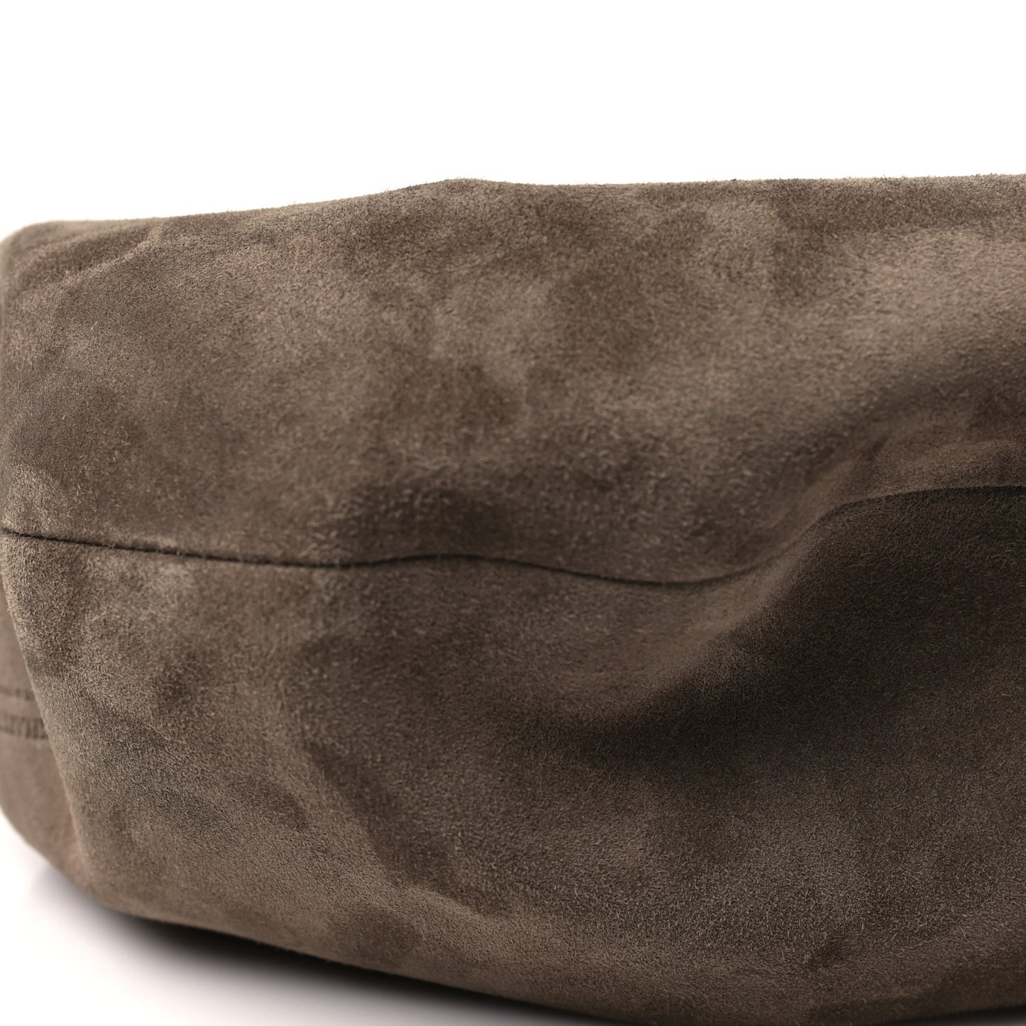 Suede Calfskin Medium Olivia Hobo Toffee