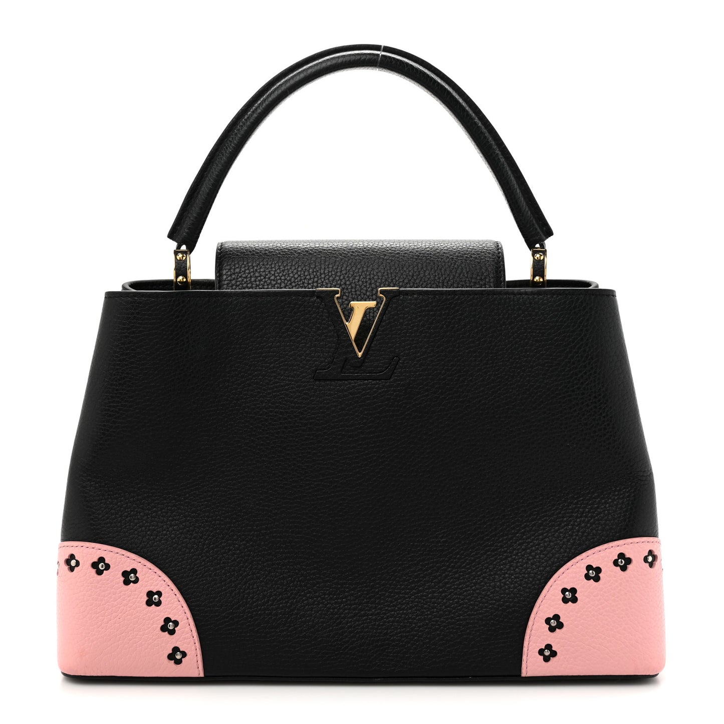 Taurillon Flowers Capucines GM   Black