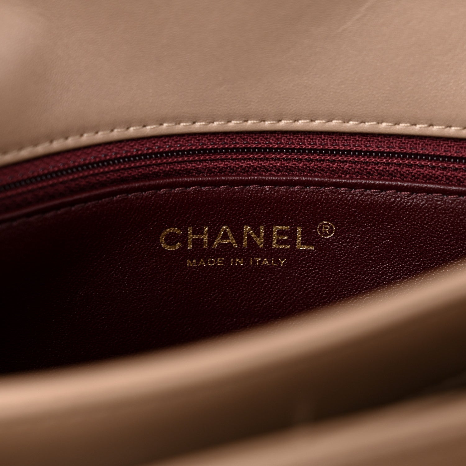 Chanel Lambskin Quilted Medium Trendy CC Flap Dual Handle Bag Beige 6 of 14