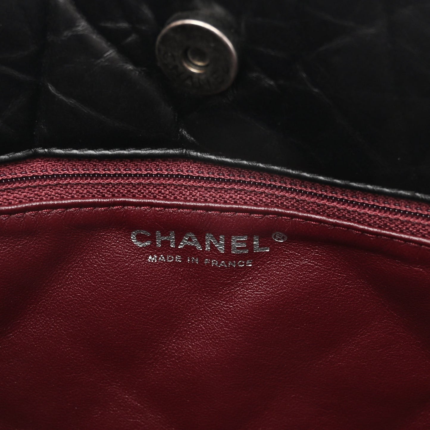 Aged Calfskin Reissue 2.55 Tote Black