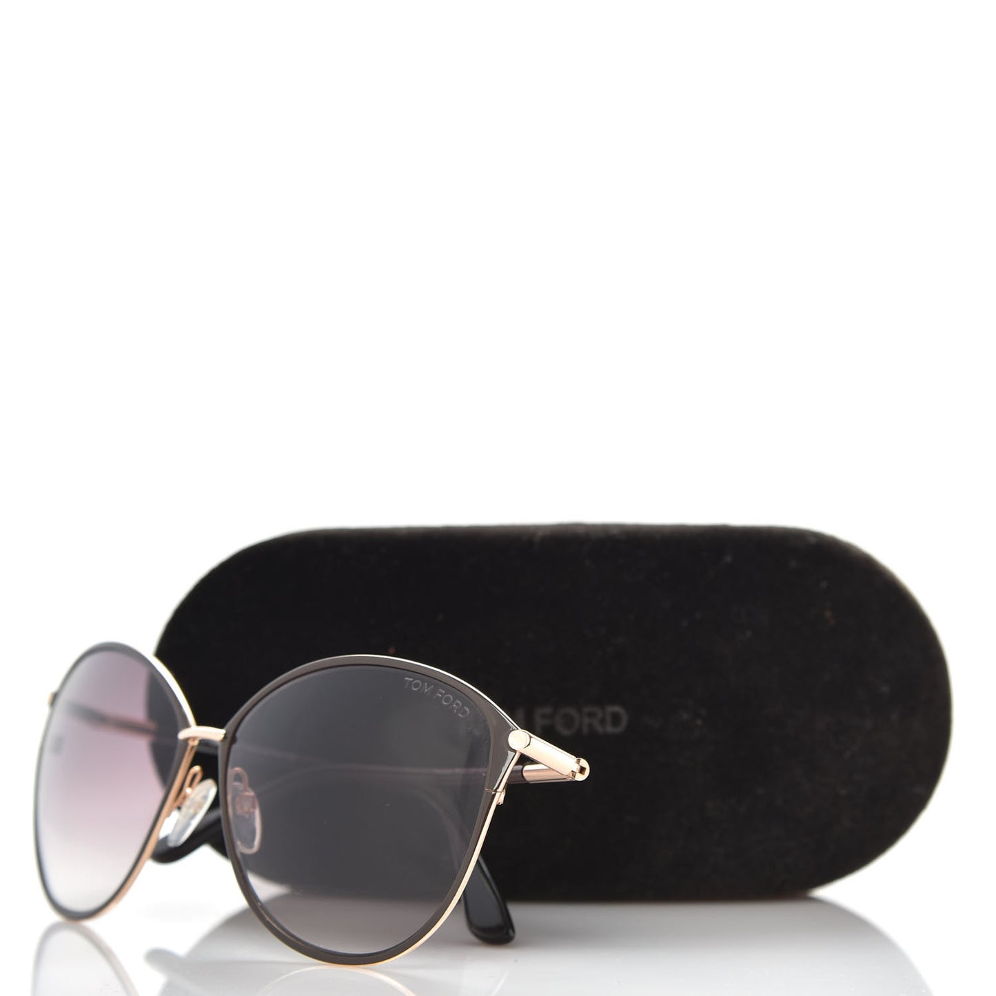 Penelope Vintage Round Sunglasses TF320 Brown