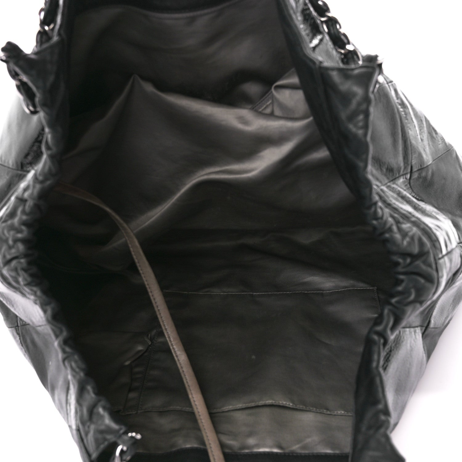 Chanel Patent Patchwork Brooklyn Tote Black 5 of 11
