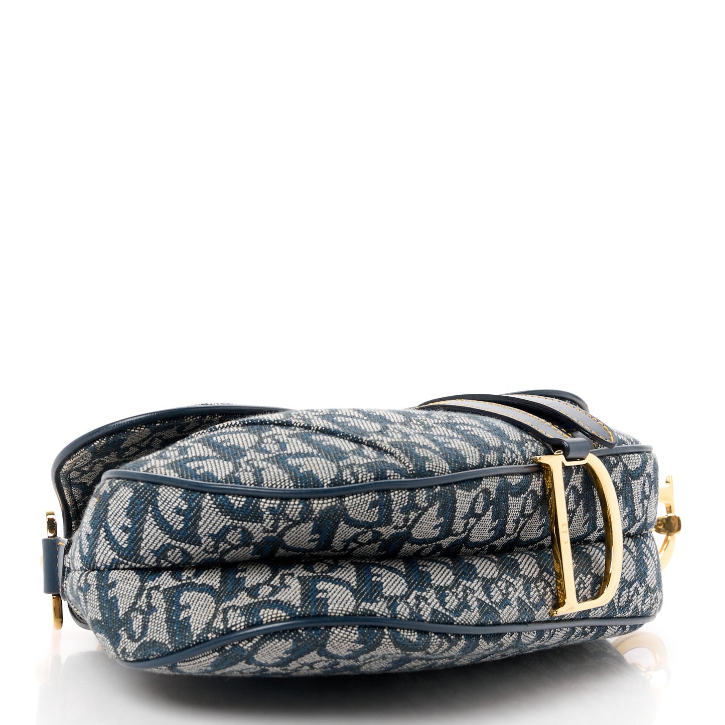 Monogram Saddle Bag Blue