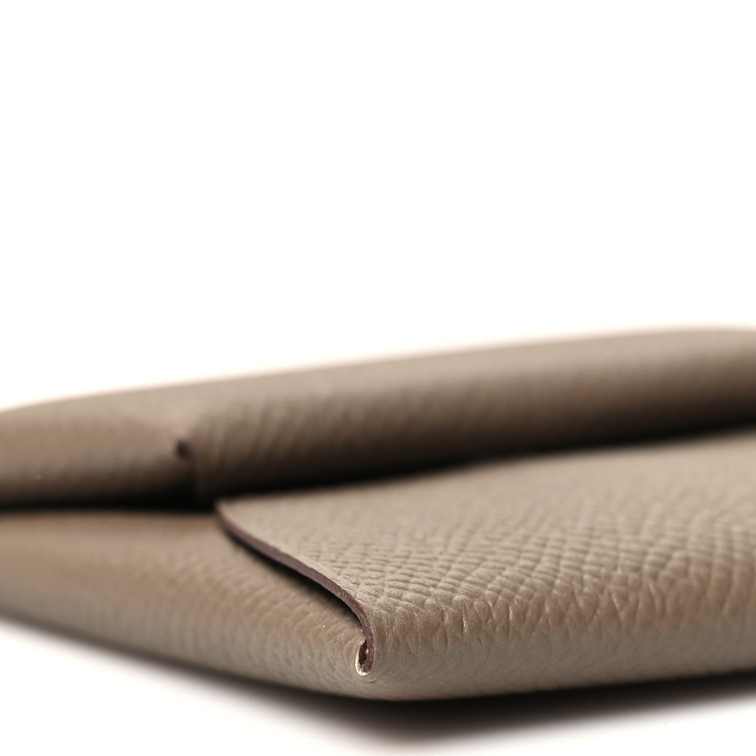 Hermes Epsom Bastia Coin Purse Etoupe 8 of 9