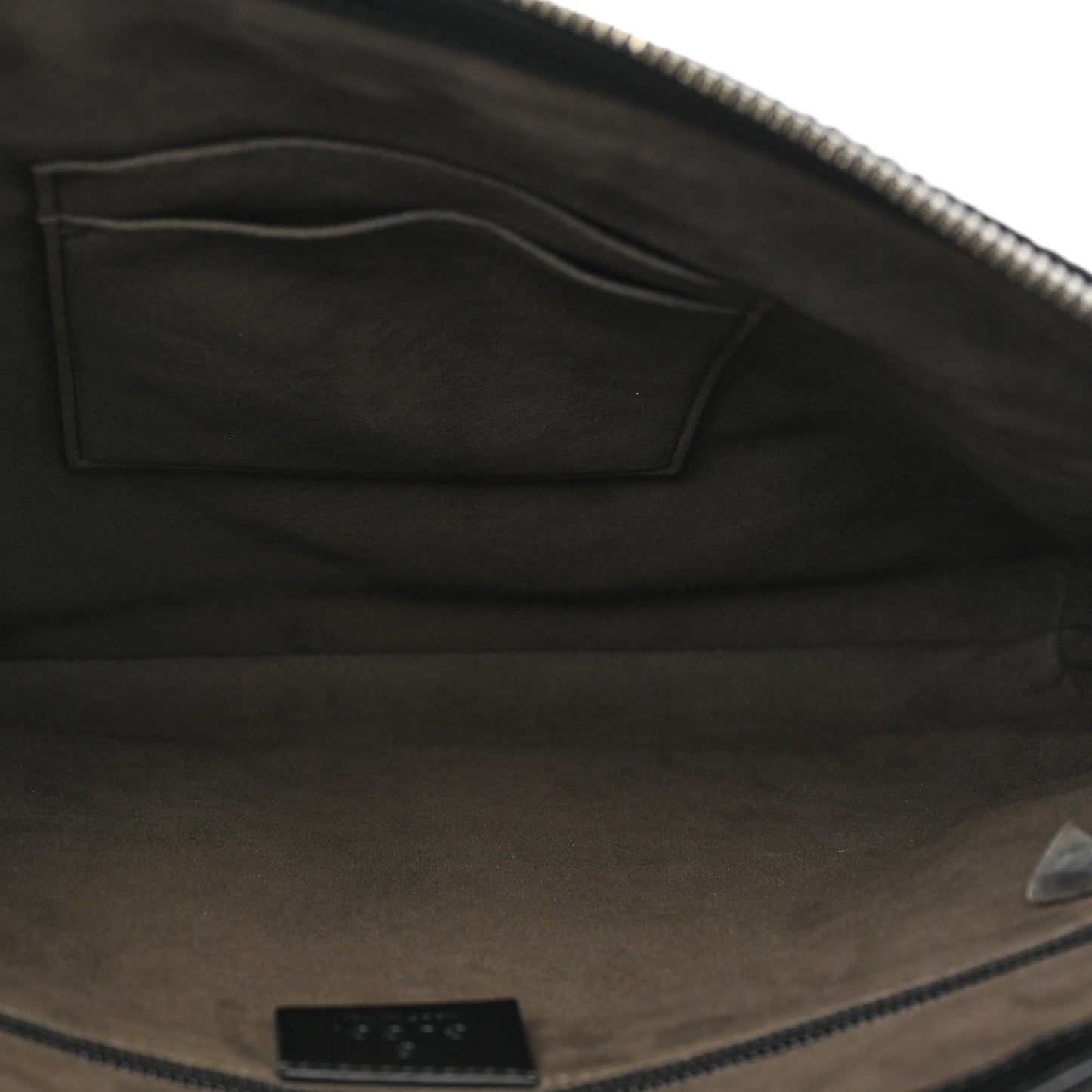 Guccissima Signature Medium Flat Messenger Bag Black