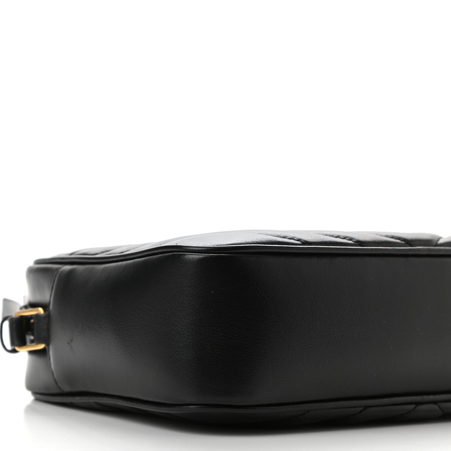 Calfskin Matelasse Monogram Lou Camera Bag Black