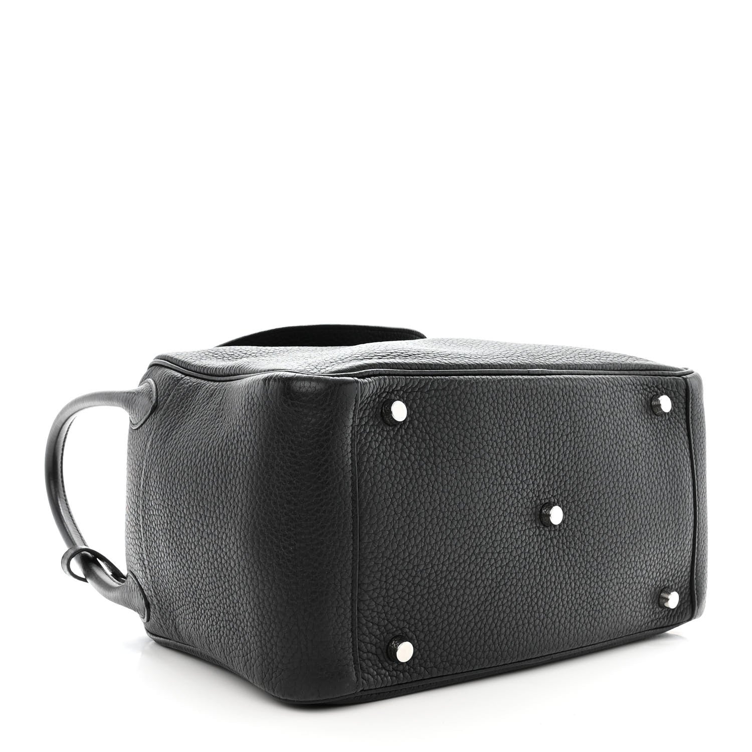 Hermes Taurillon Clemence Lindy 30 Black 4 of 10