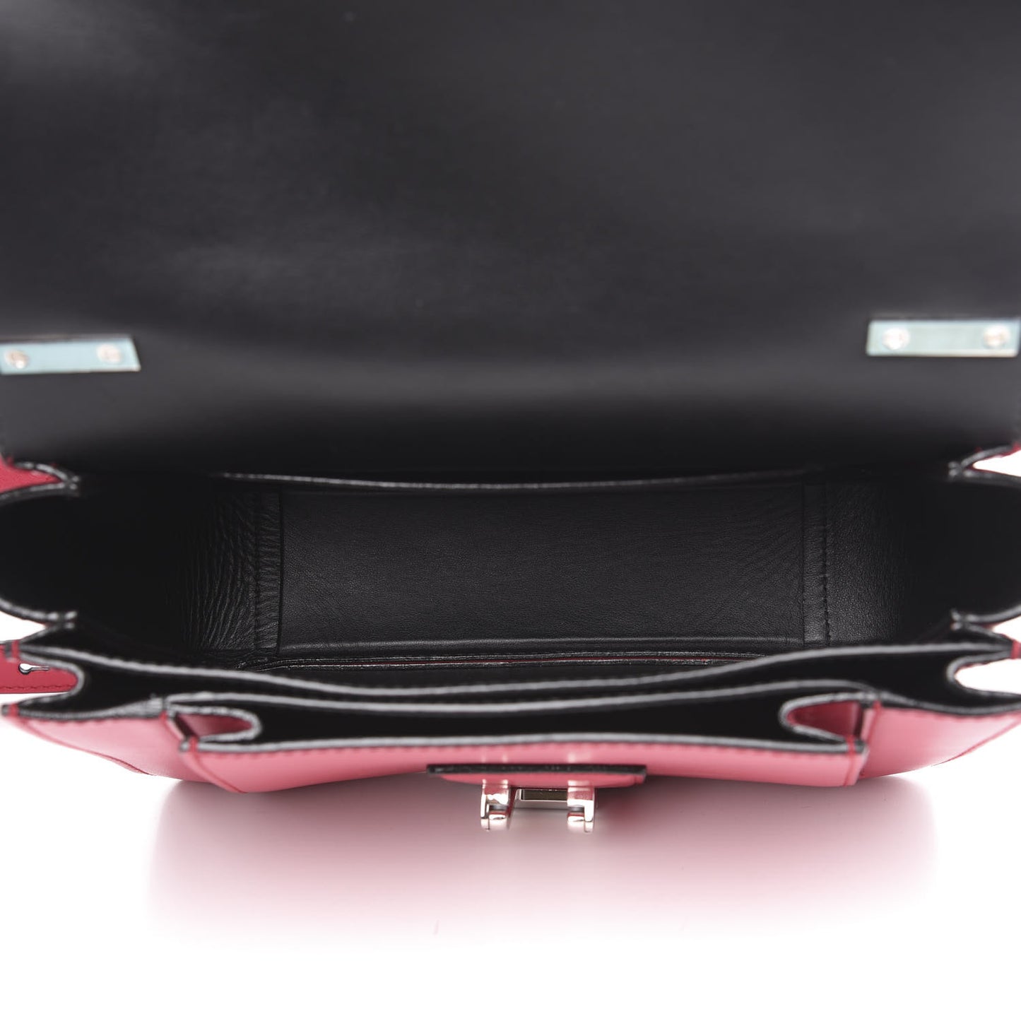 Smooth Calfskin Hava Crossbody Magenta
