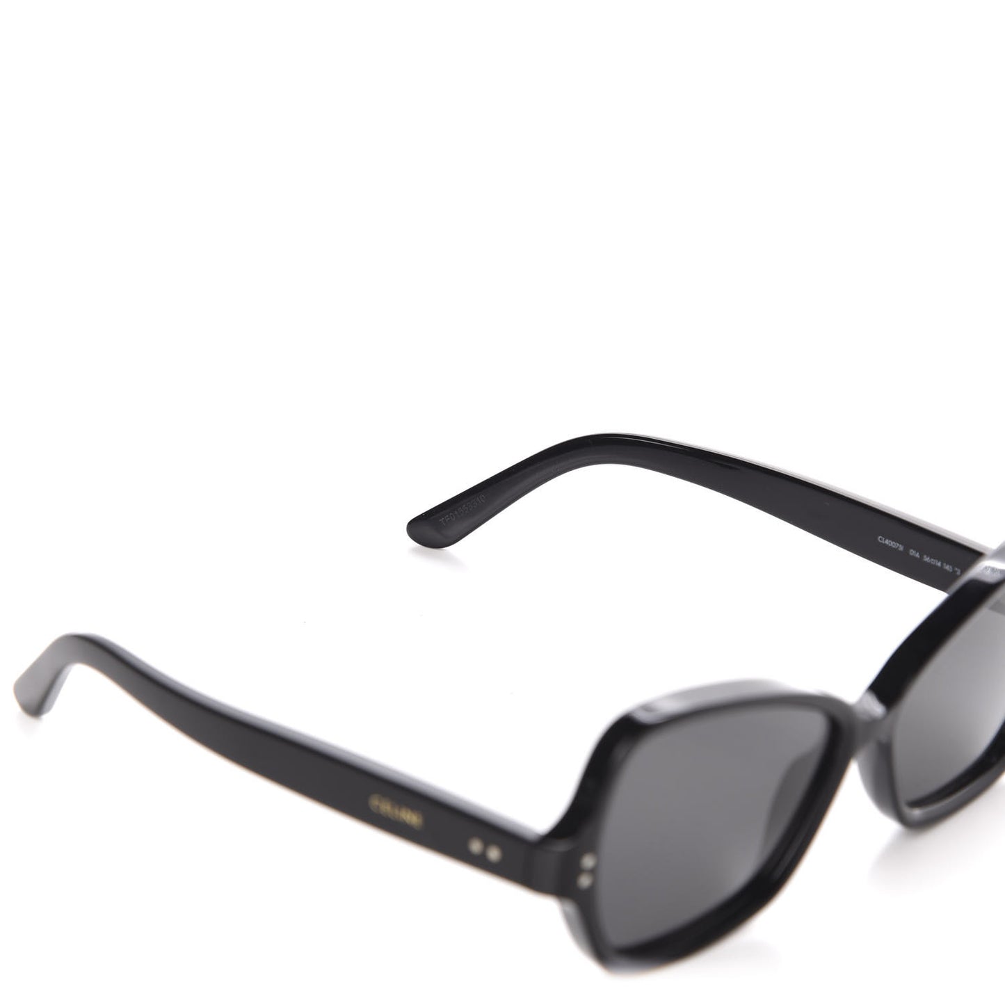 Rectangular Butterfly Sunglasses CL40075I Black